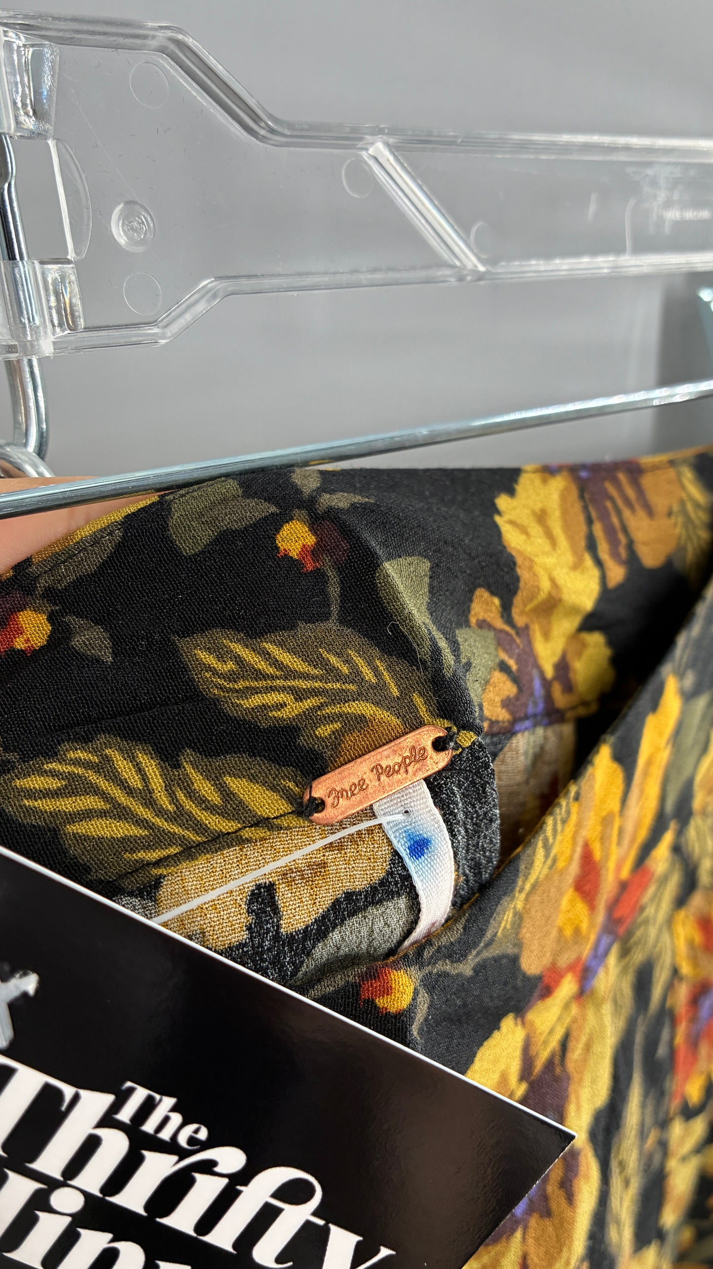 Free People Autumn Florals Wide Leg Bottoms (2)