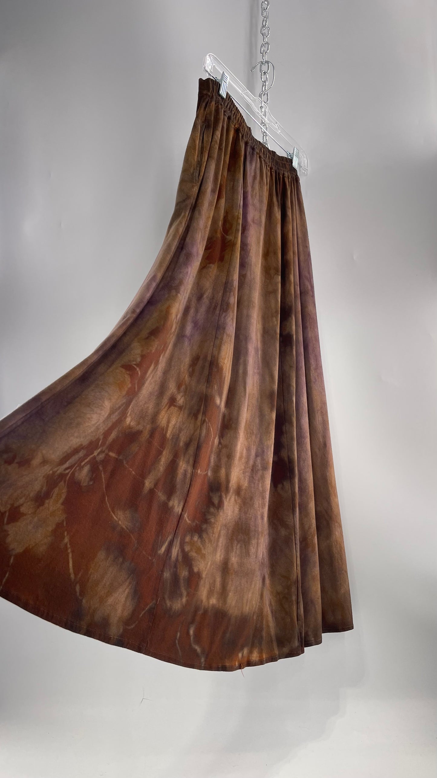 Vintage WHORL Raymond Ercoli Brown Tie Dyed (One Size)