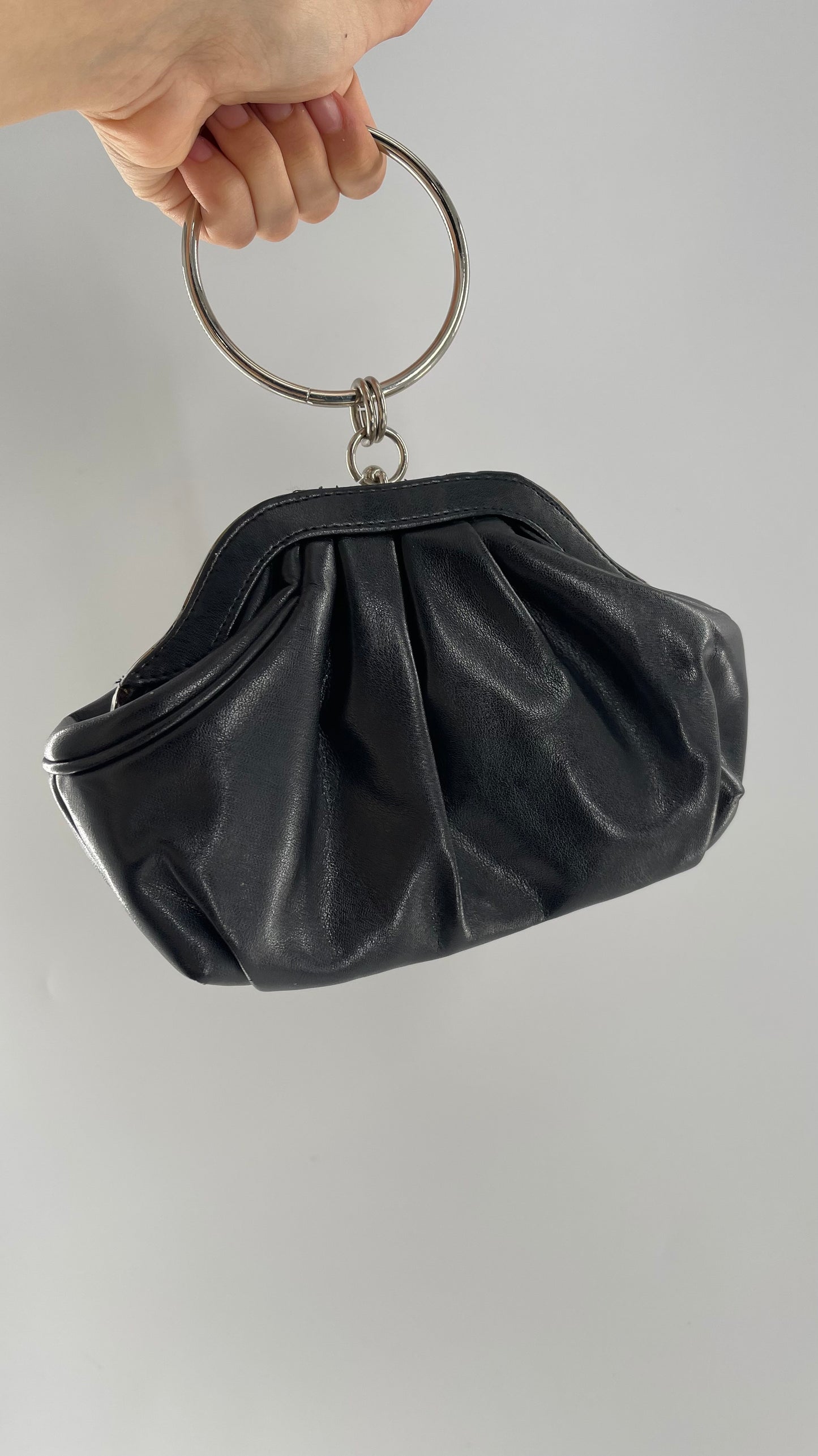 ALDO Black Leather Mini Purse