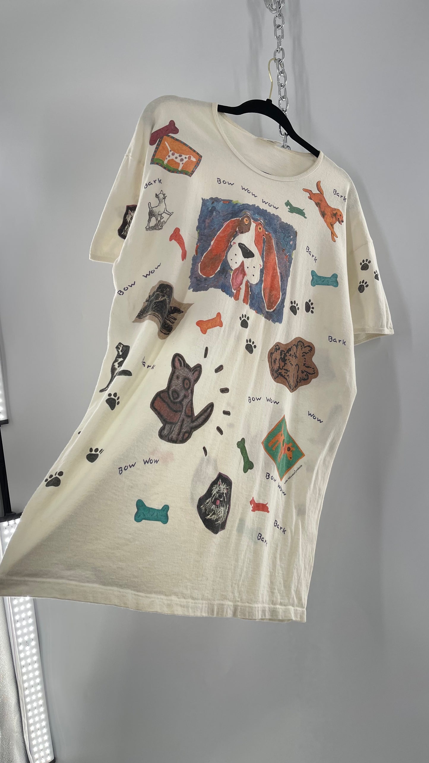 Vintage Bow Wow Oversized Graphic T (XXL)