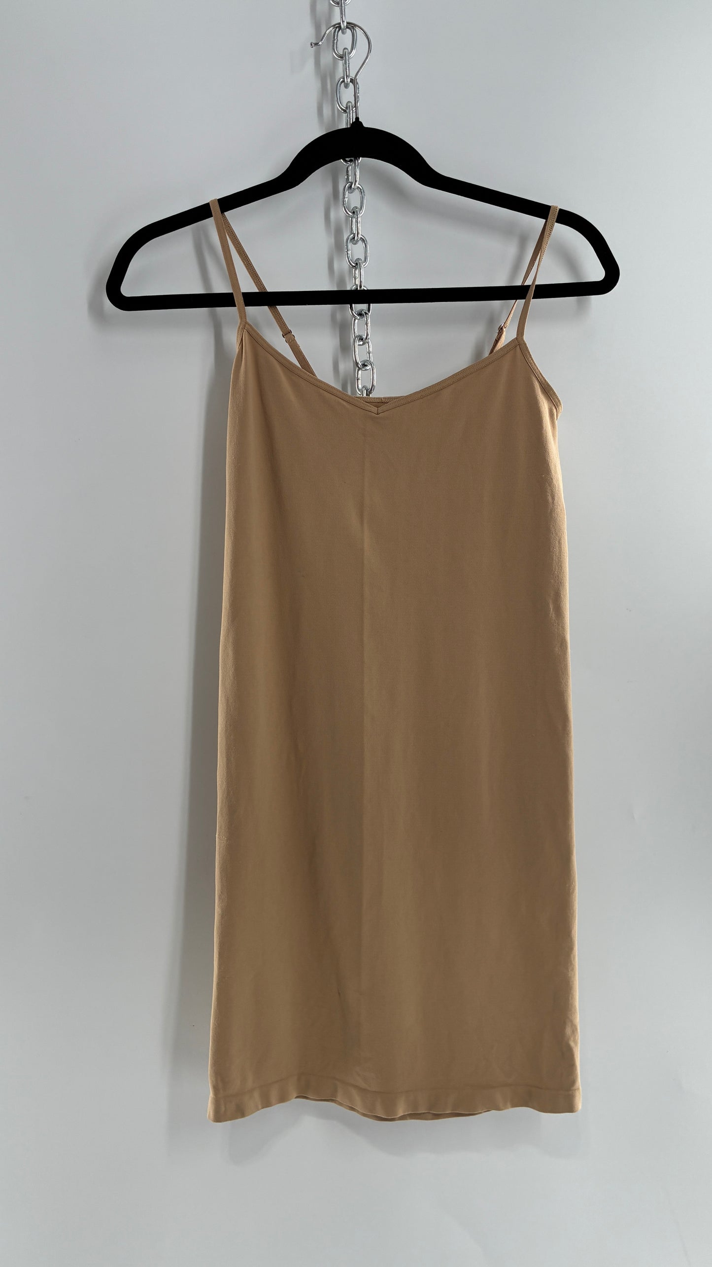 Intimately Free People Tan Stretchy Slip (M/L)