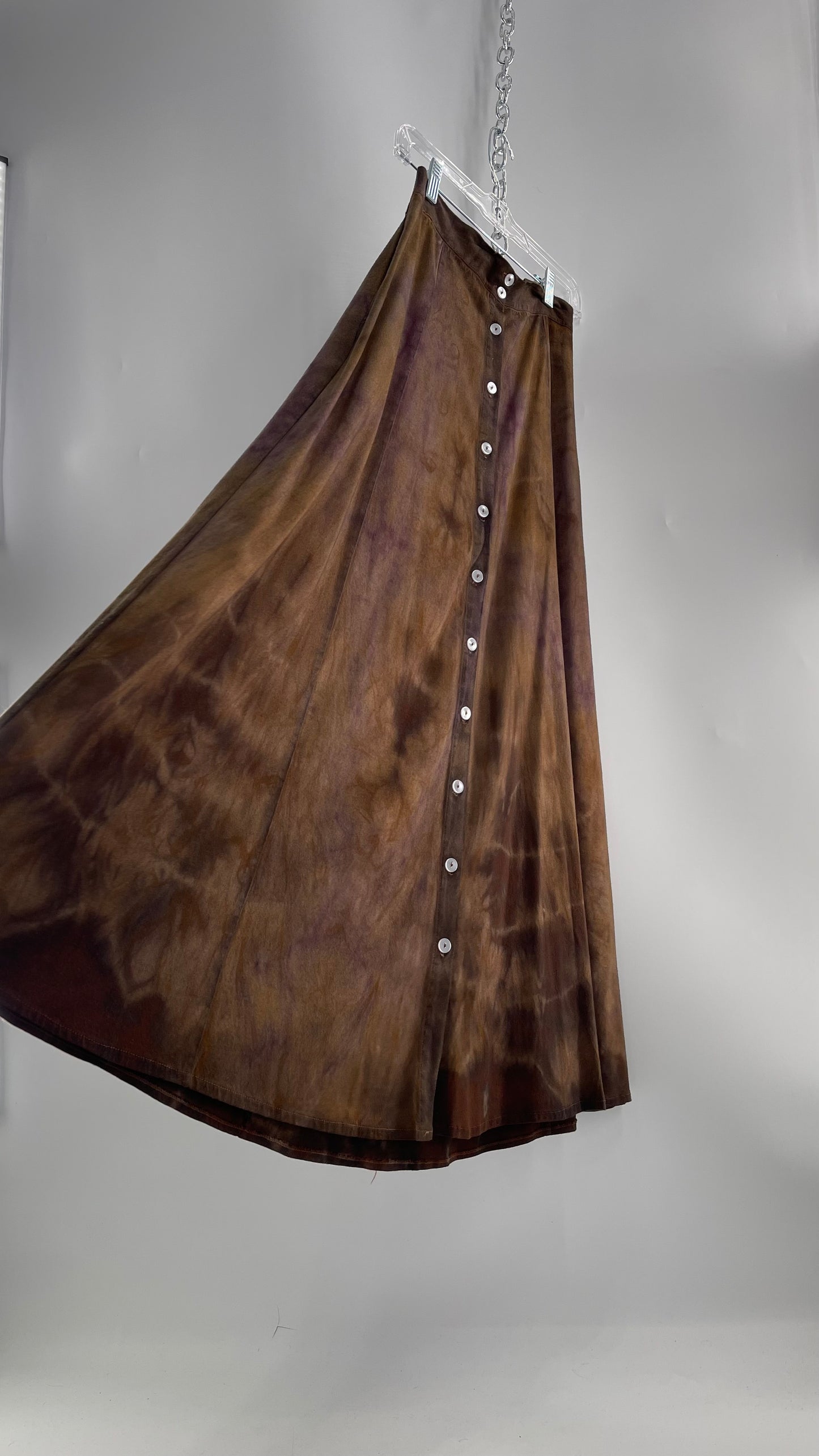 Vintage WHORL Raymond Ercoli Brown Tie Dyed (One Size)