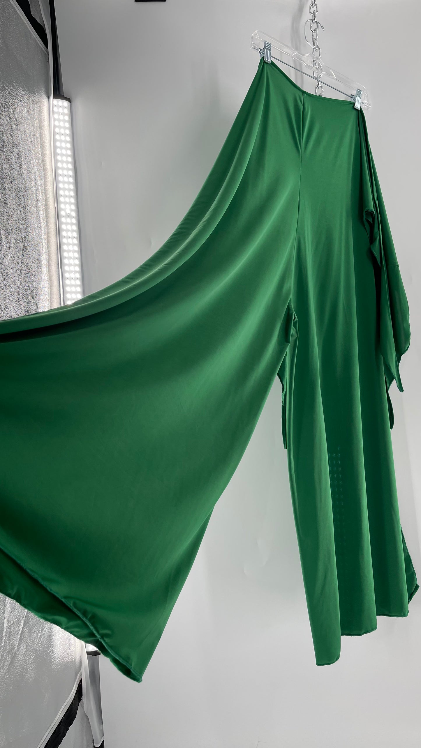 Handmade 9 in 1 Kelly Green Lycra Jumpsuit (One Size) •AS SEEN ON TIKTOK•