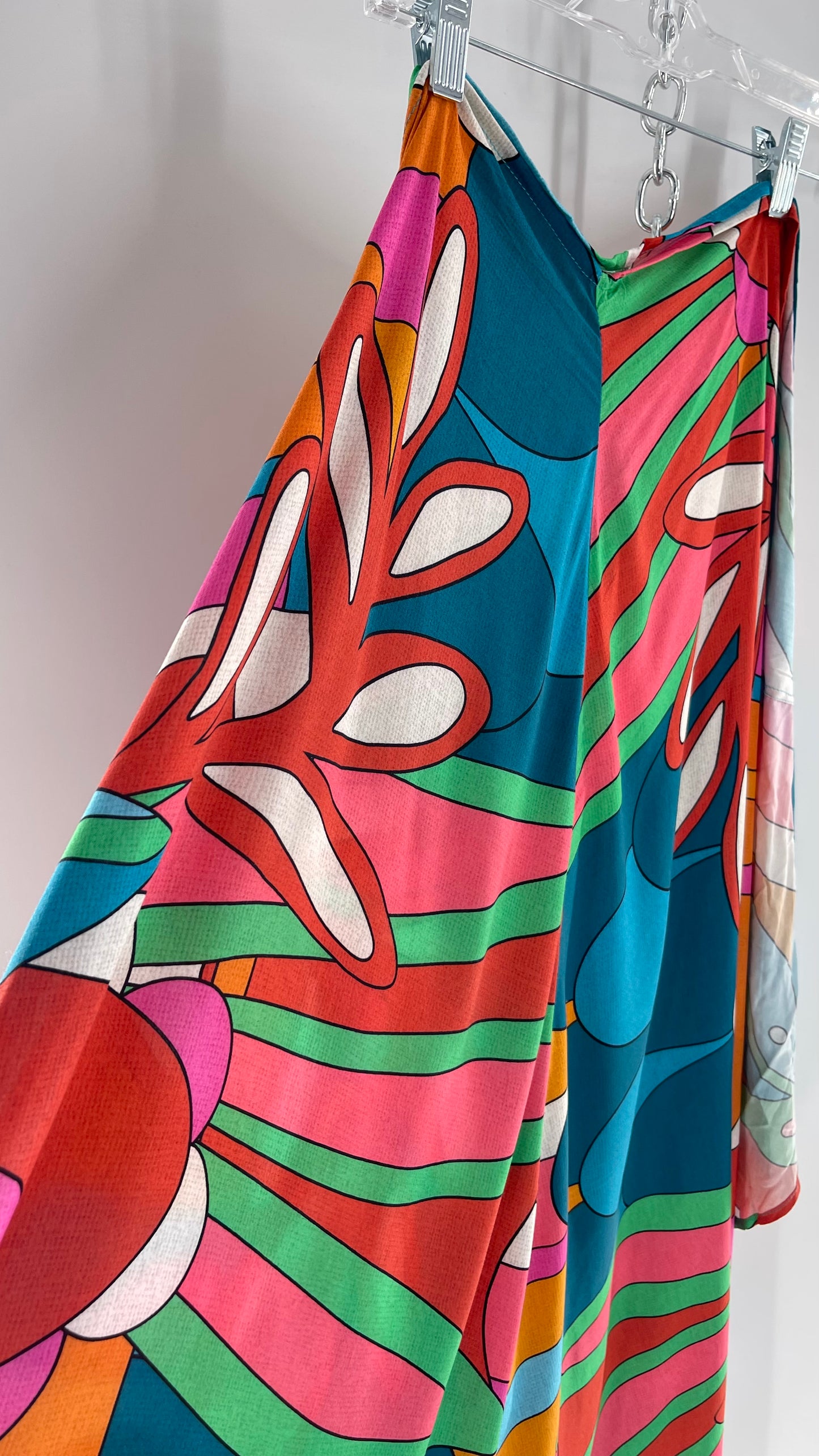 Handmade 9 in 1 RIO IPANEMA Colorful Abstract Jumpsuit (One Size) •AS SEEN ON TIKTOK•