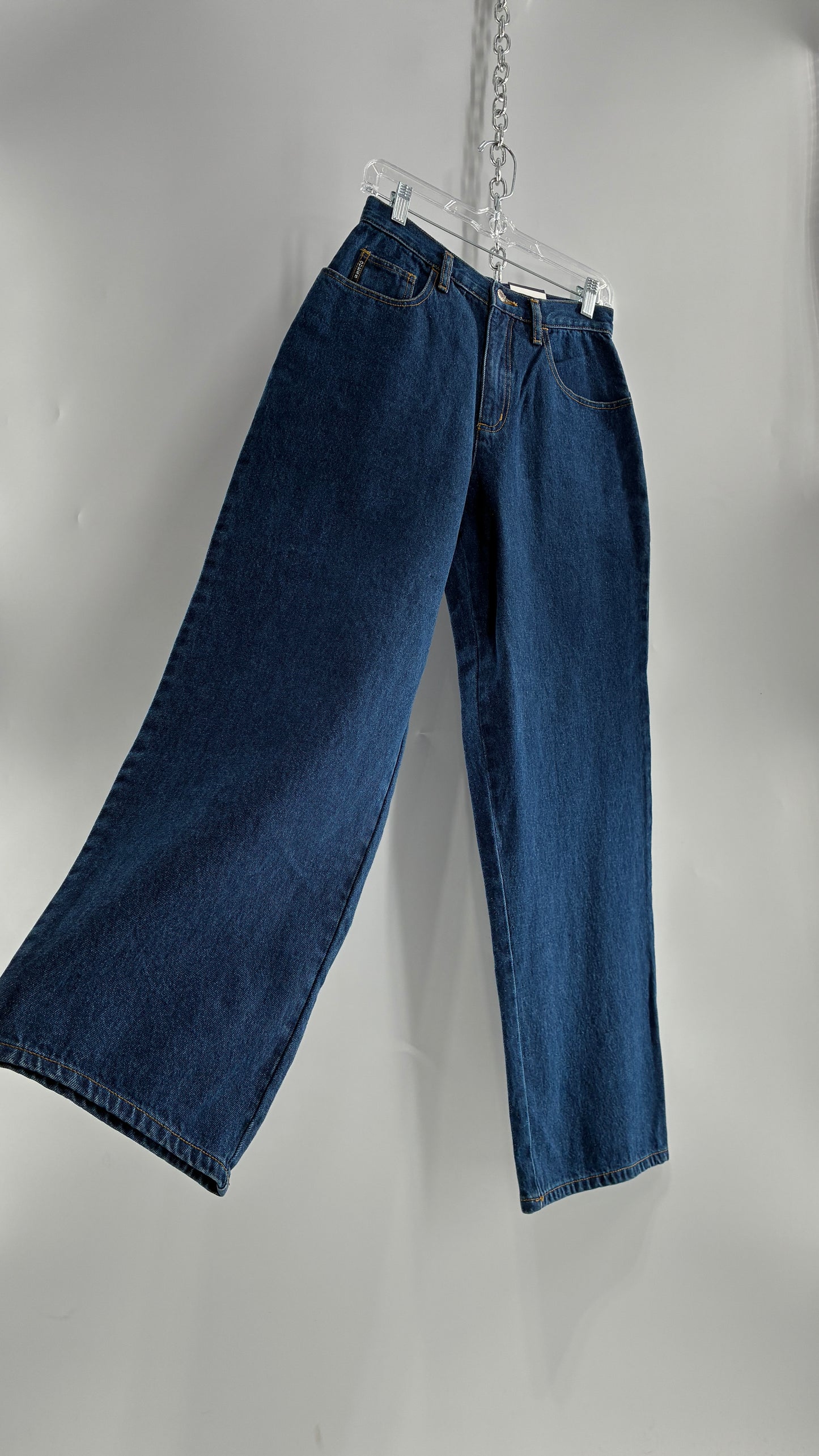 Rare Deadstock Vintage GUESS 1997 Baggy Wide Leg Cargo Jeans (28x29)