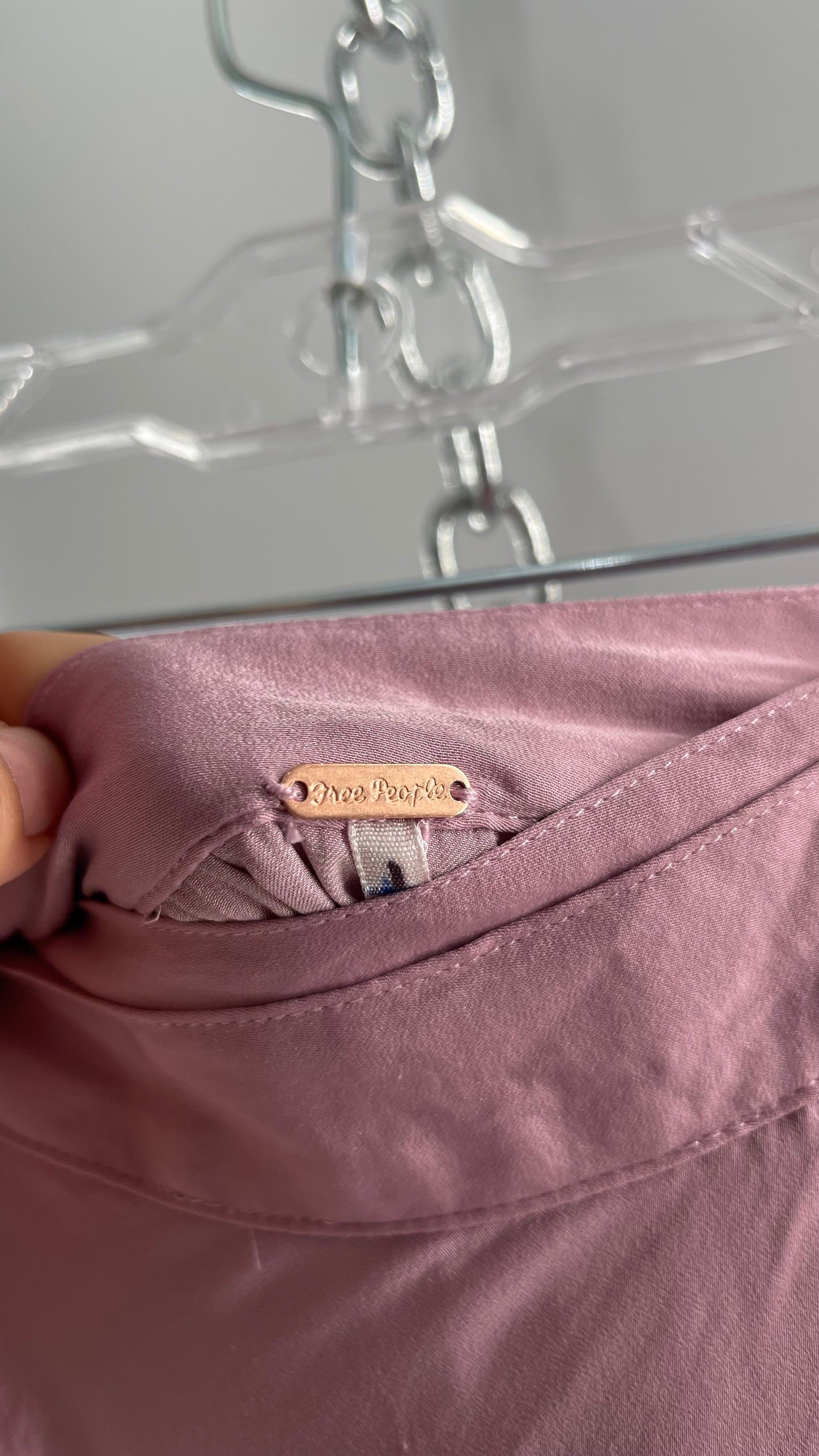 Free People Lavender Handkerchief Hem Skirt with Tags Attached (Medium)