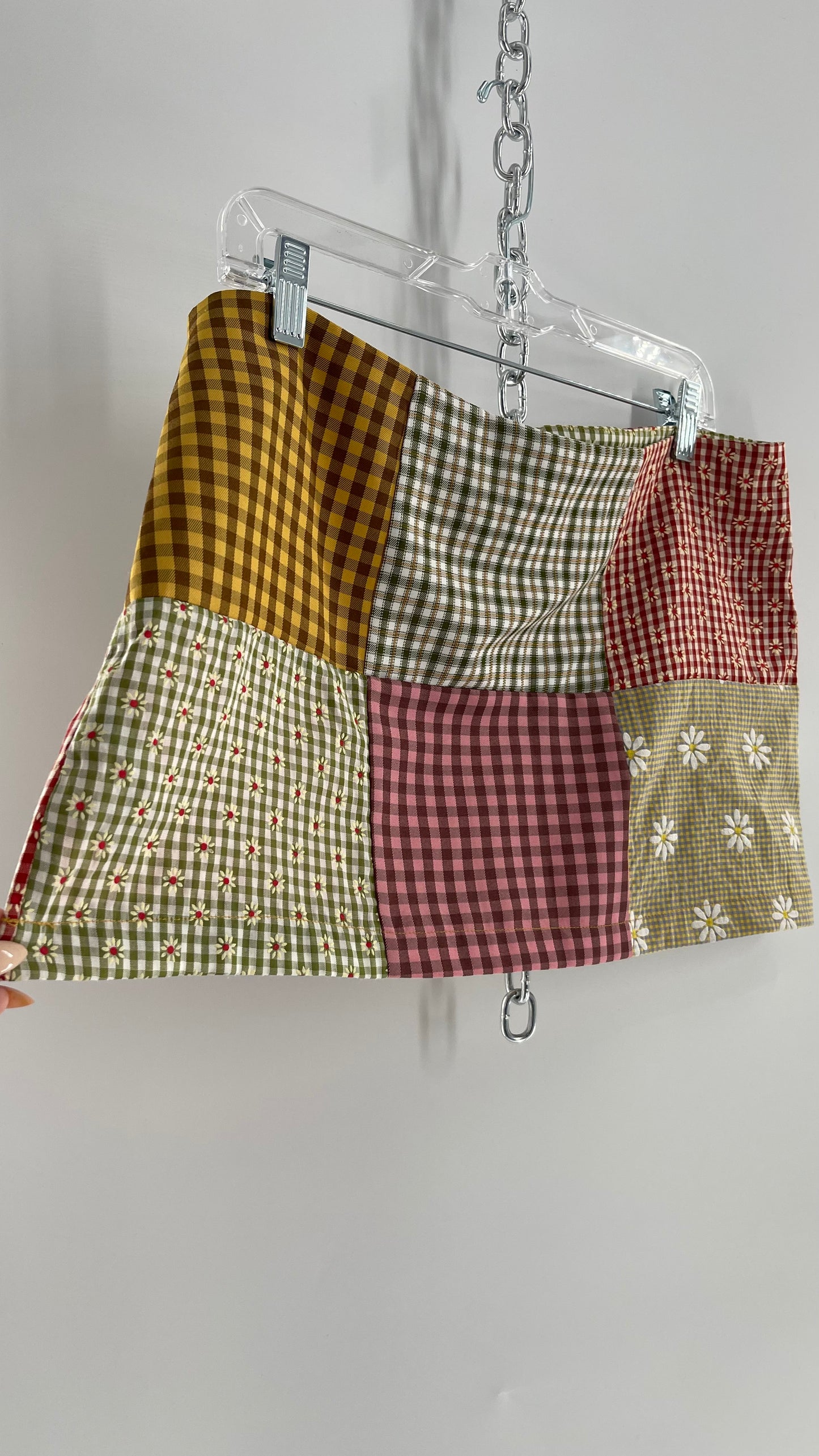 The Ragged Priest Patchwork Mini Skirt (12)