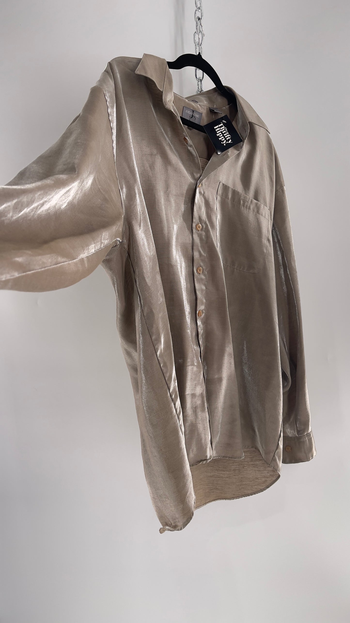 Jordan Craig Molten Metal Button Up (XXL)