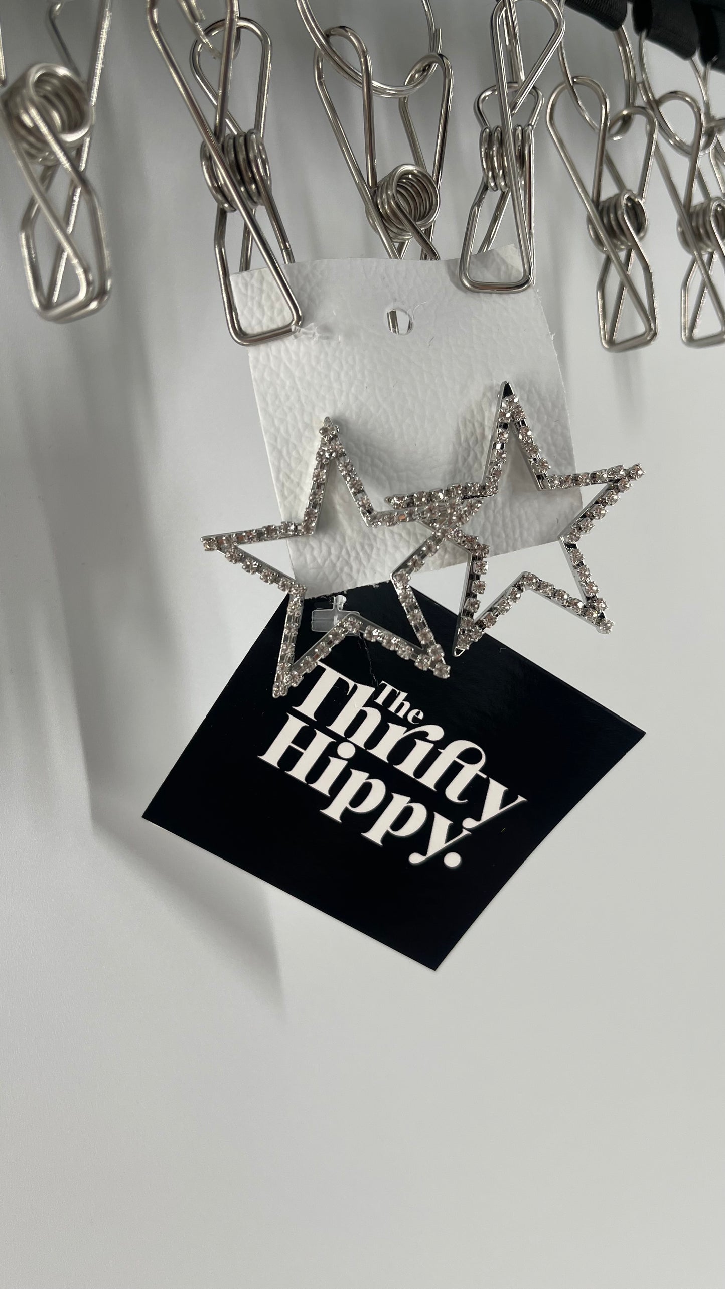 Free People Rhinestone Crystal Star Earring