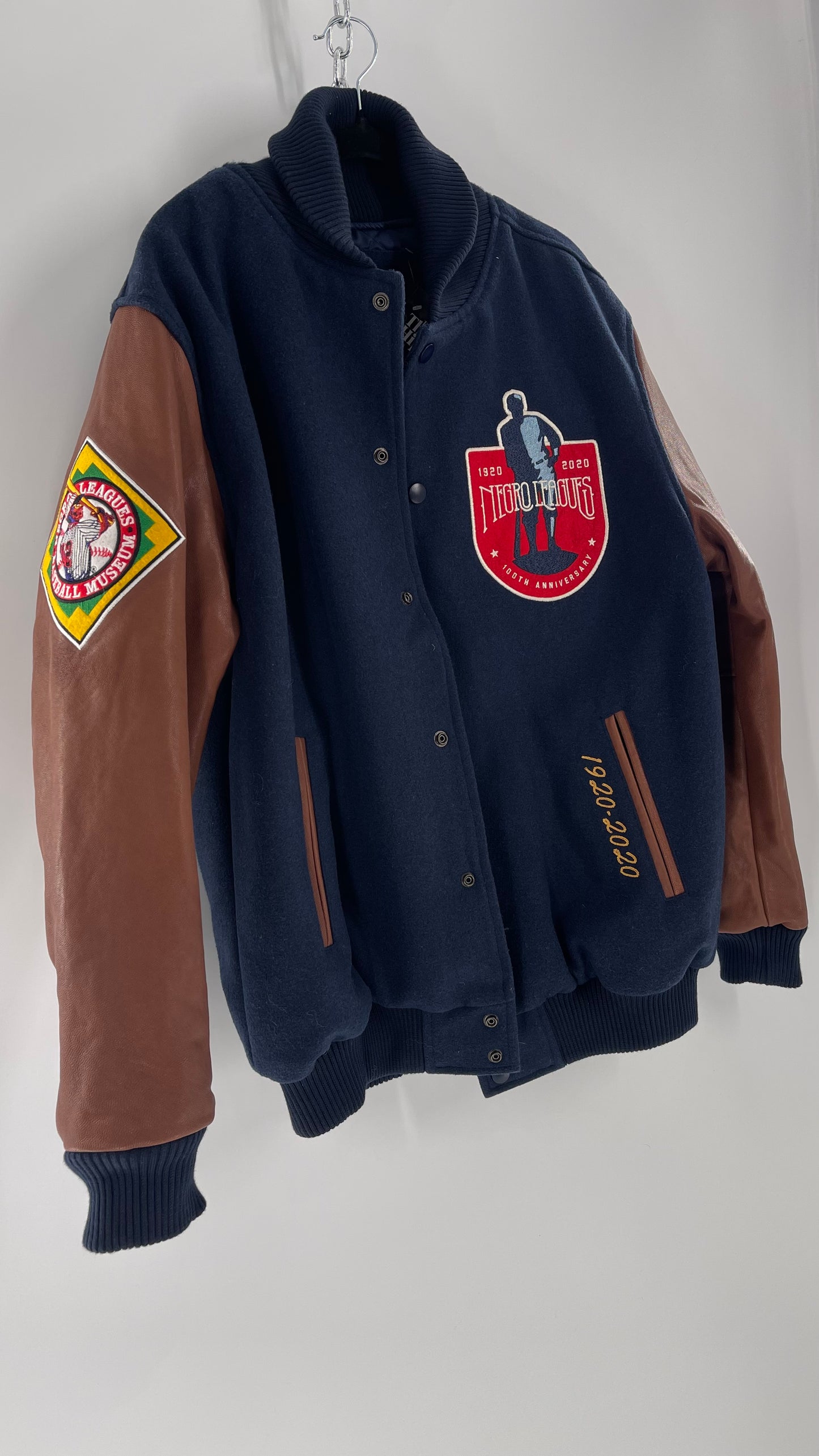 100th Anniversary Negro League Varsity Jacket (XL)