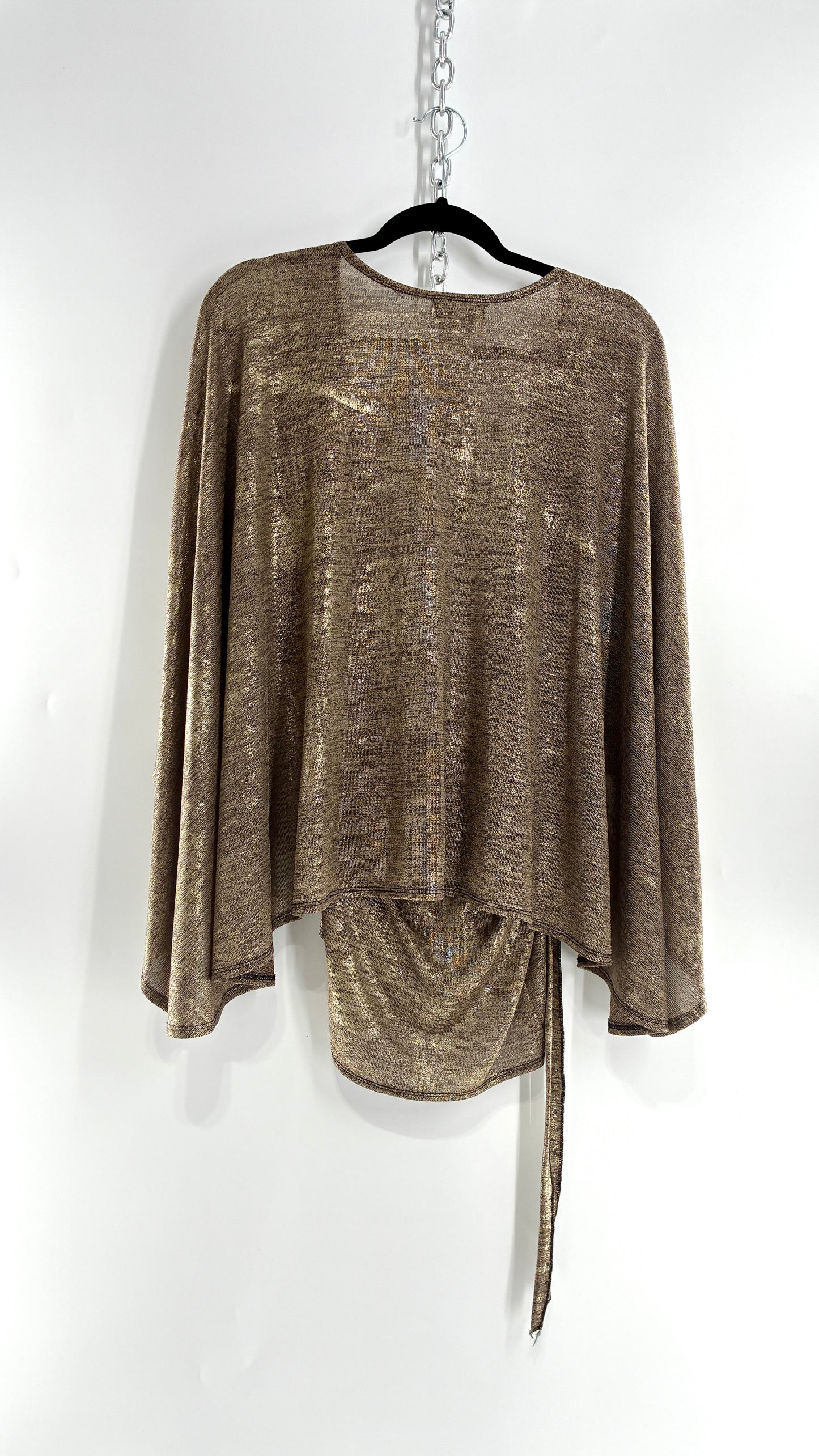 Free People Multi Metal Tone Cape (One Size)