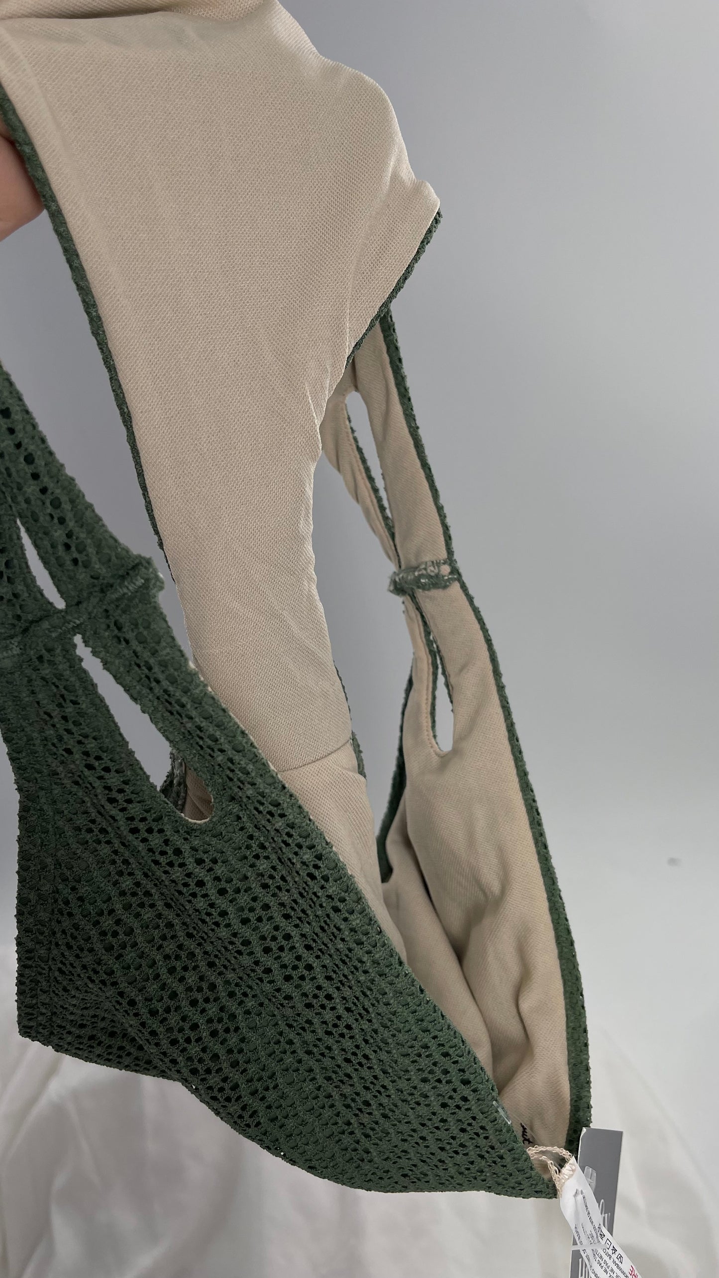Urban Outfitters Out From Under Green Lacy Swim Bottoms (Medium)