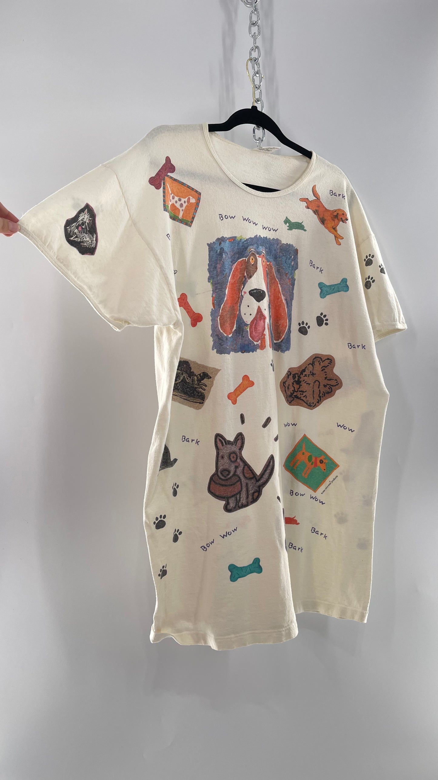 Vintage Bow Wow Oversized Graphic T (XXL)