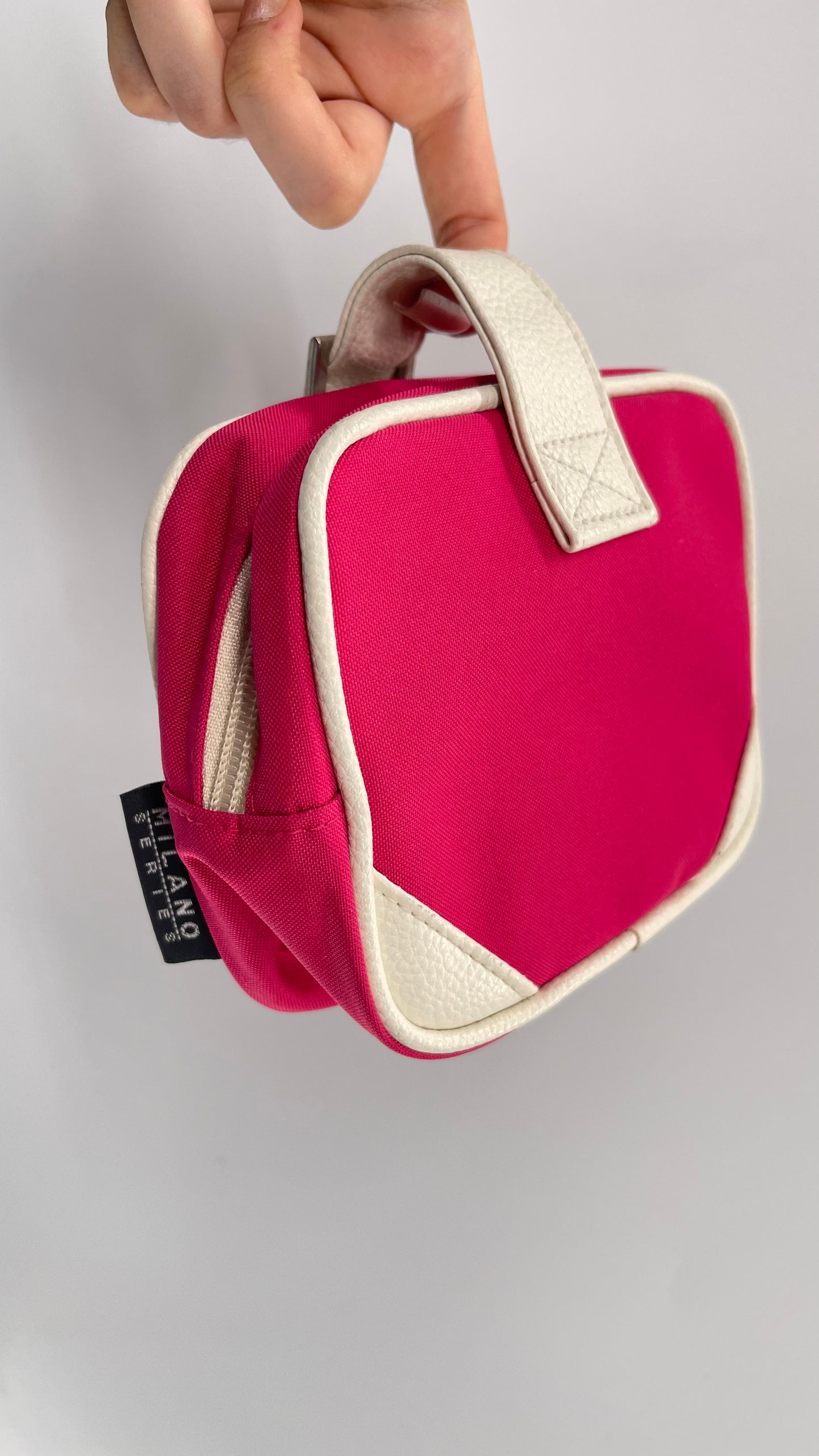 Vintage MILANO Hot Pink Series Cosmetics Bag