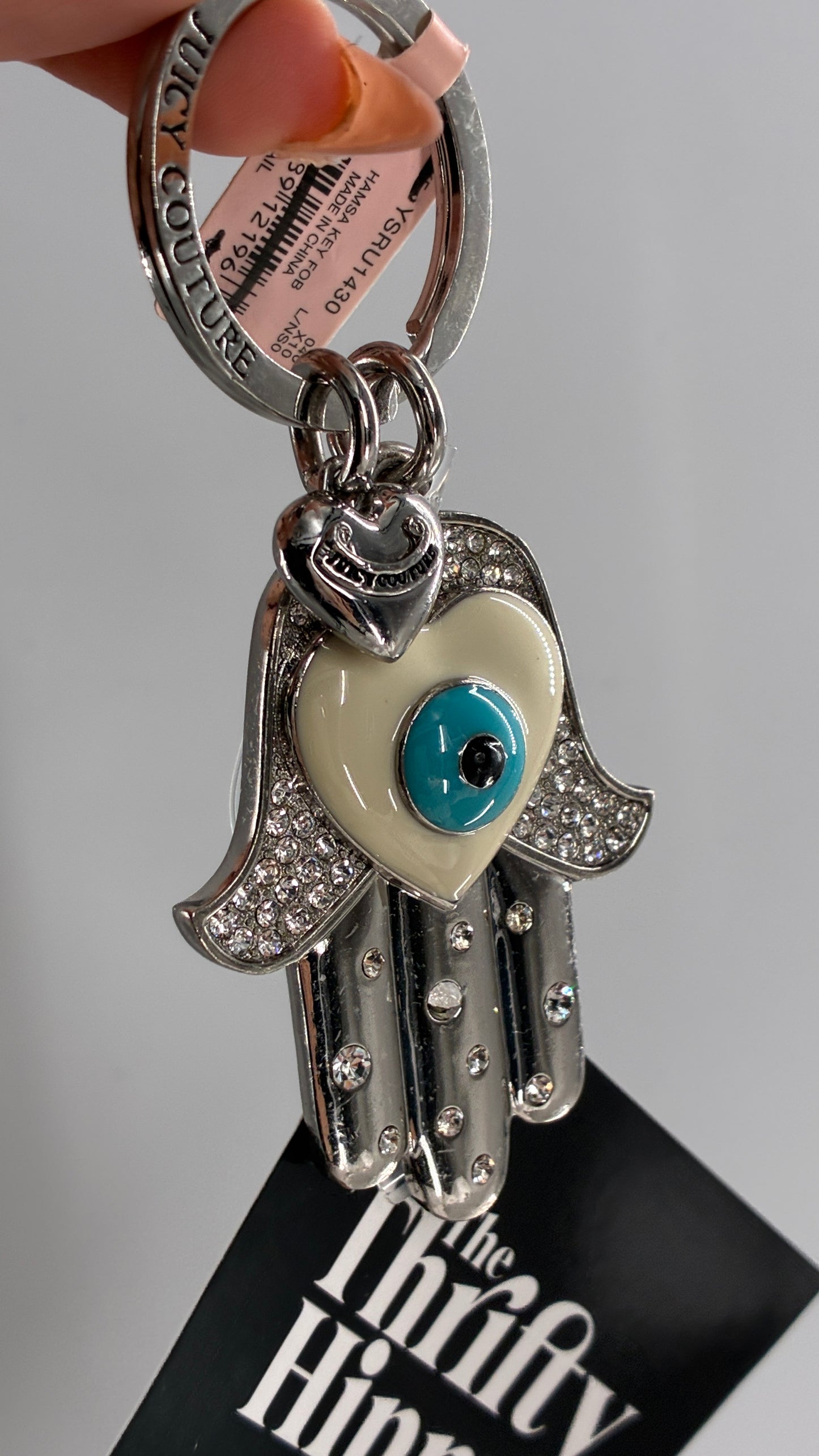 Deadstock Vintage Juicy Couture Evil Eye Keychain Charm