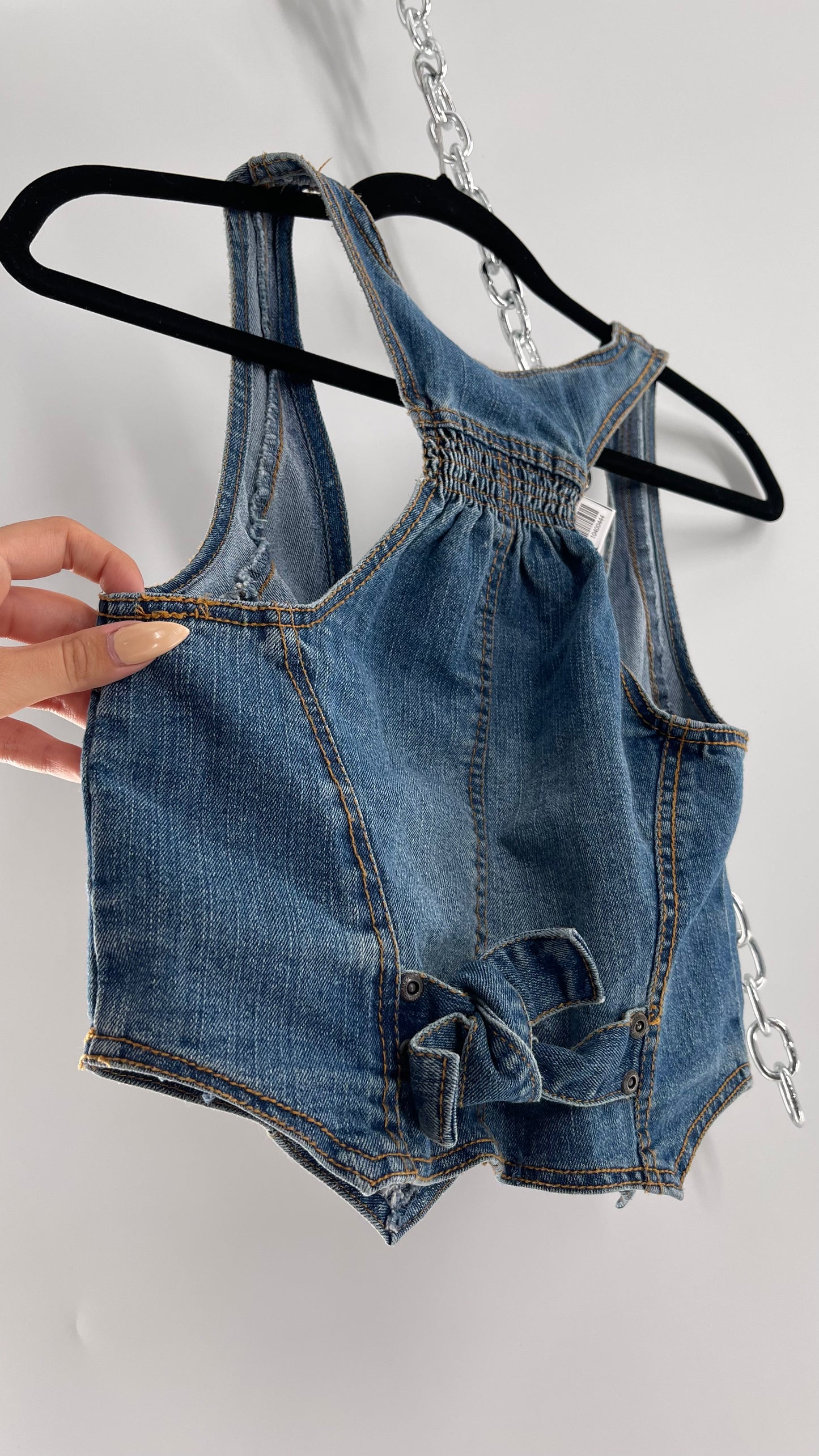 Highway Jeans Denim Vest Top (Medium)