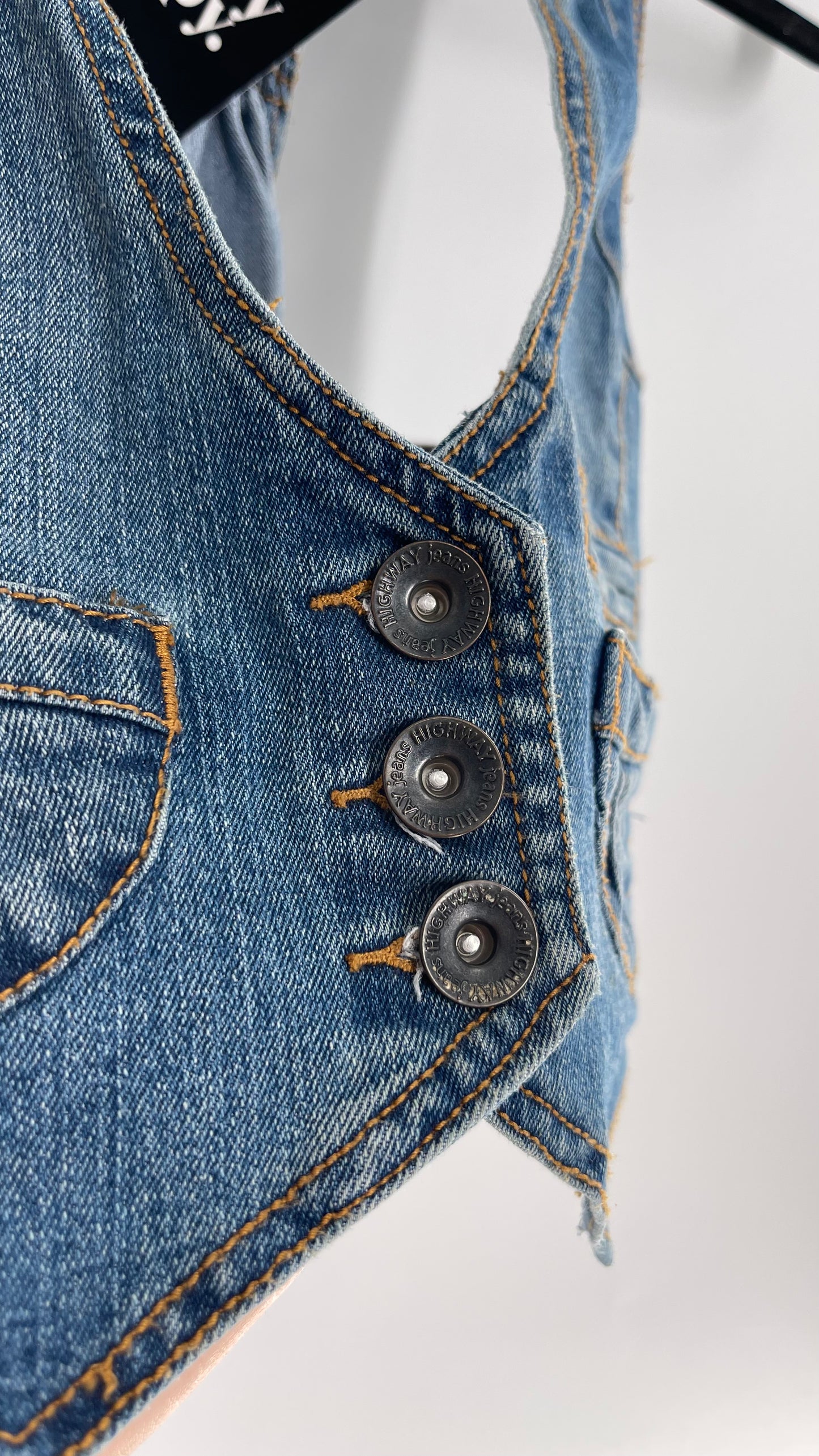 Highway Jeans Denim Vest Top (Medium)