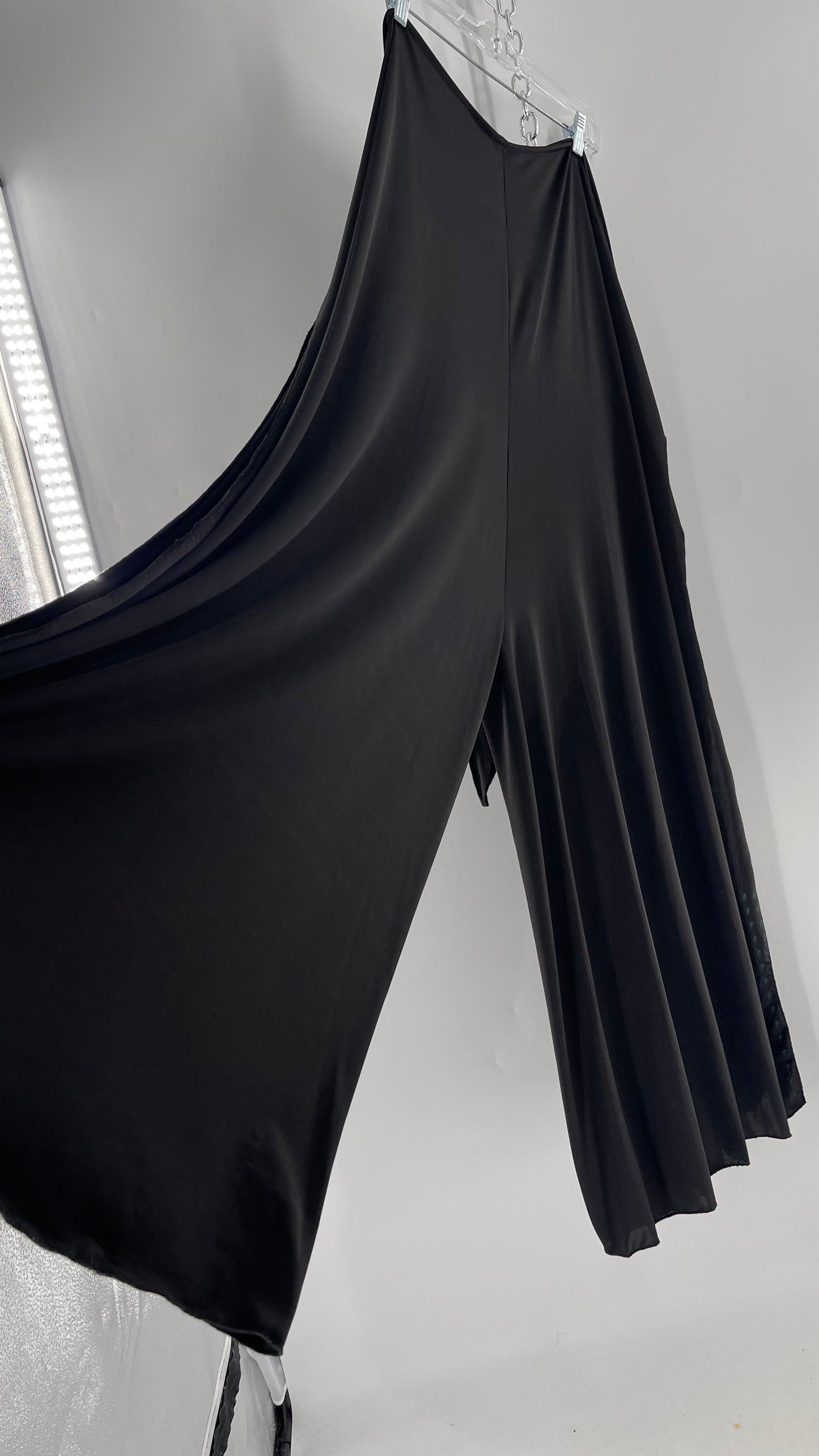 Handmade 9 in 1 Black Lycra Jumpsuit (One Size) •AS SEEN ON TIKTOK•