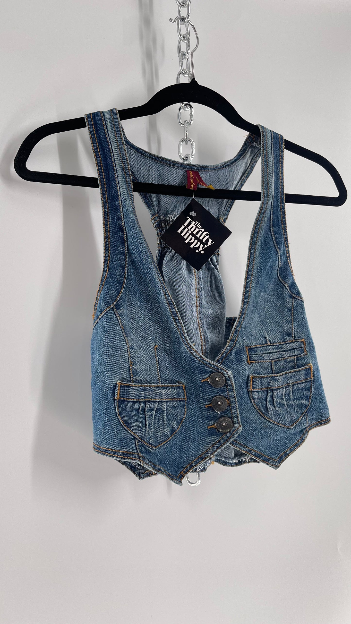 Highway Jeans Denim Vest Top (Medium)