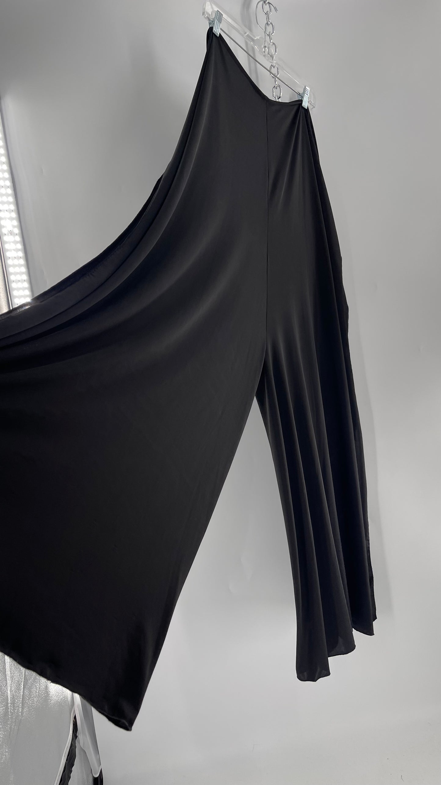 Handmade 9 in 1 Black Lycra Jumpsuit (One Size) •AS SEEN ON TIKTOK•