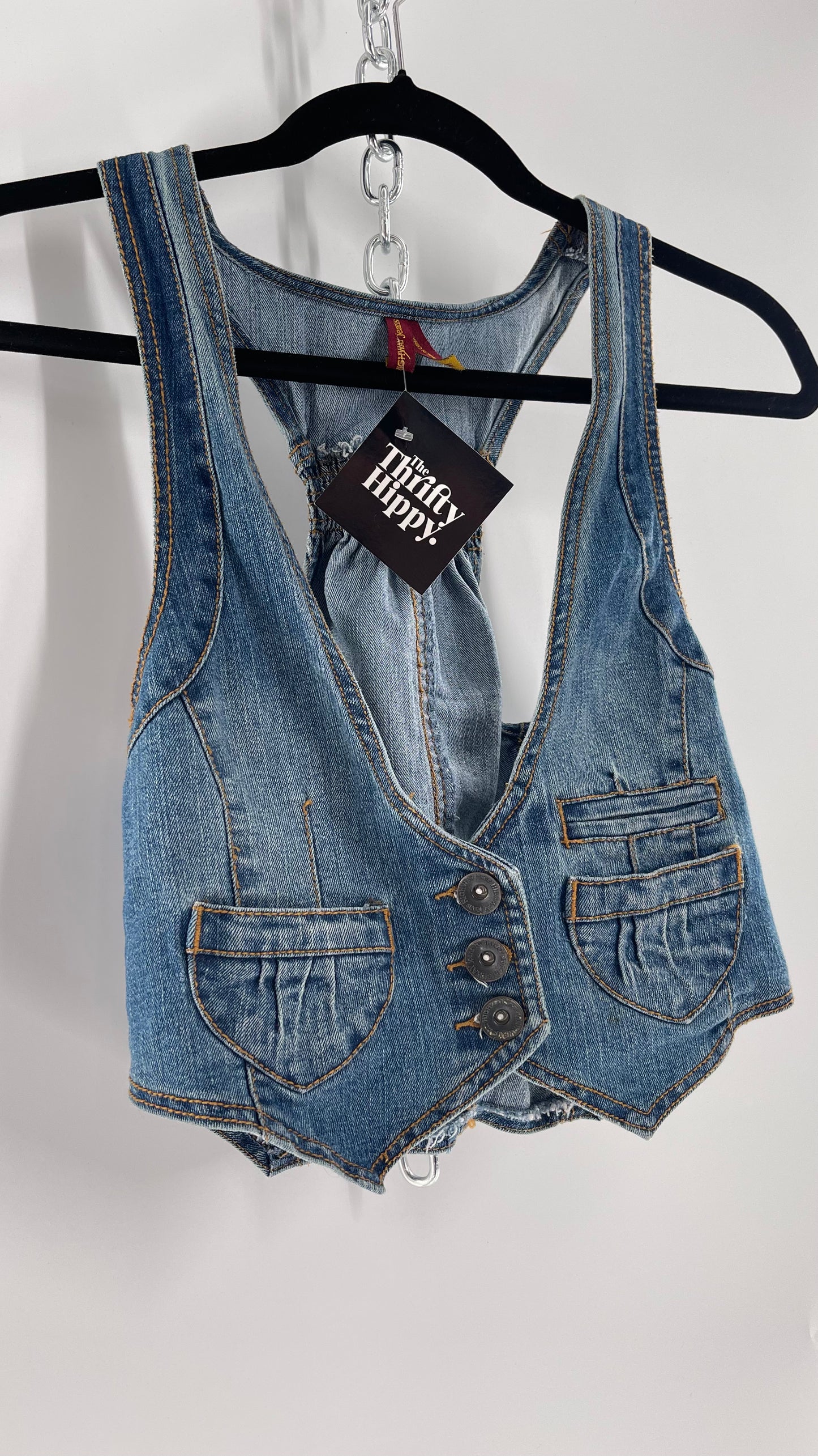 Highway Jeans Denim Vest Top (Medium)