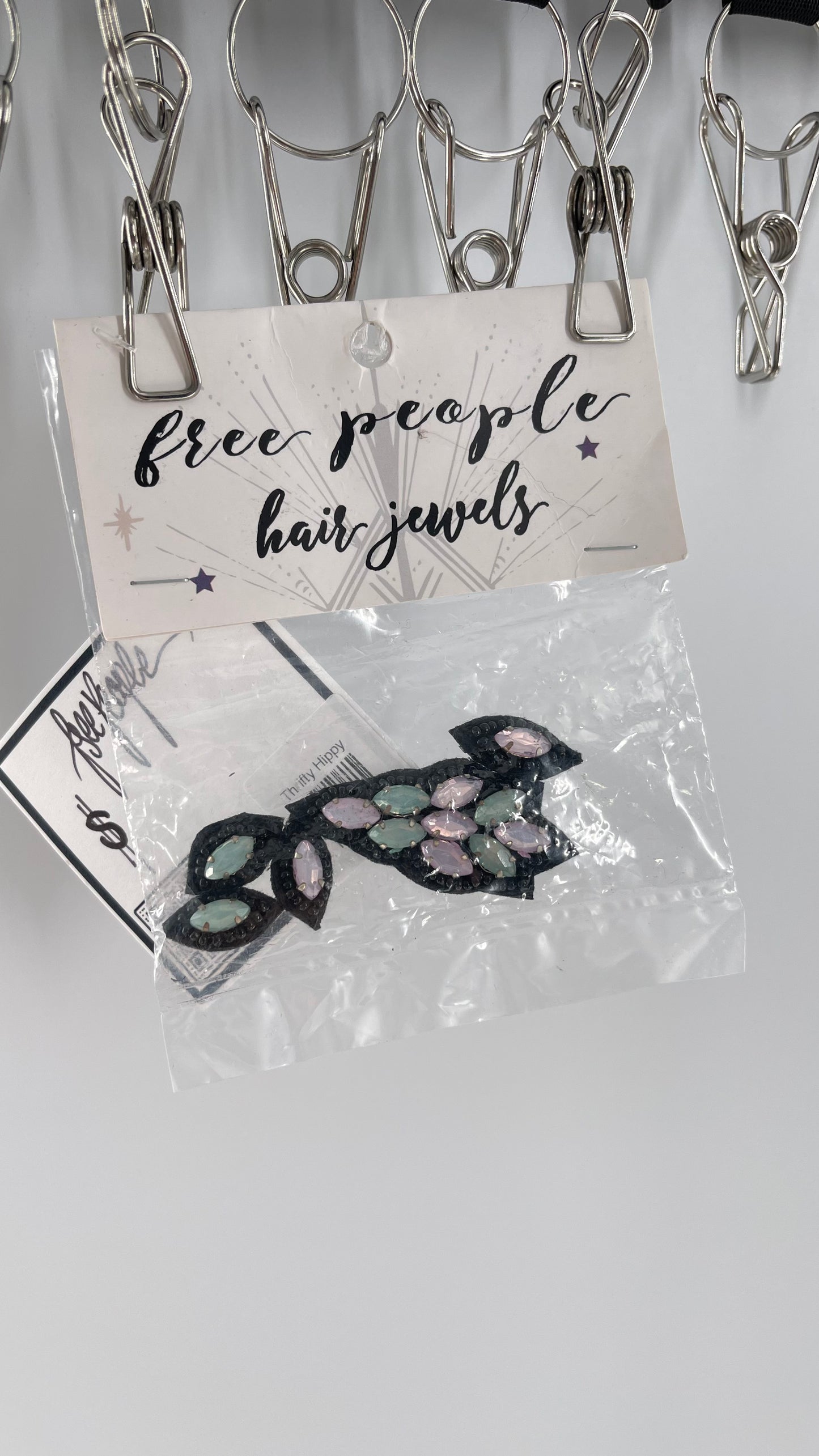 Free People Lilac Teal Hair Jewel Set