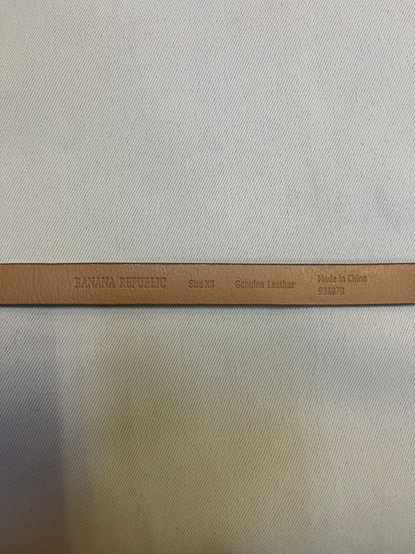 Banana Republic Tan Genuine Leather