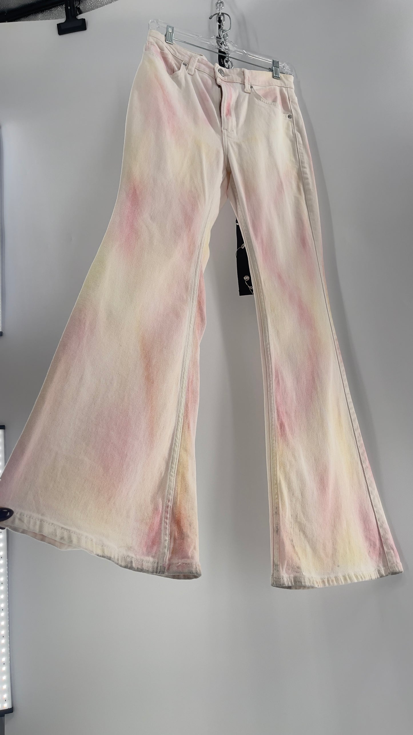 Lee X Free People Vintage Moderns Tie Dye Flare (28)