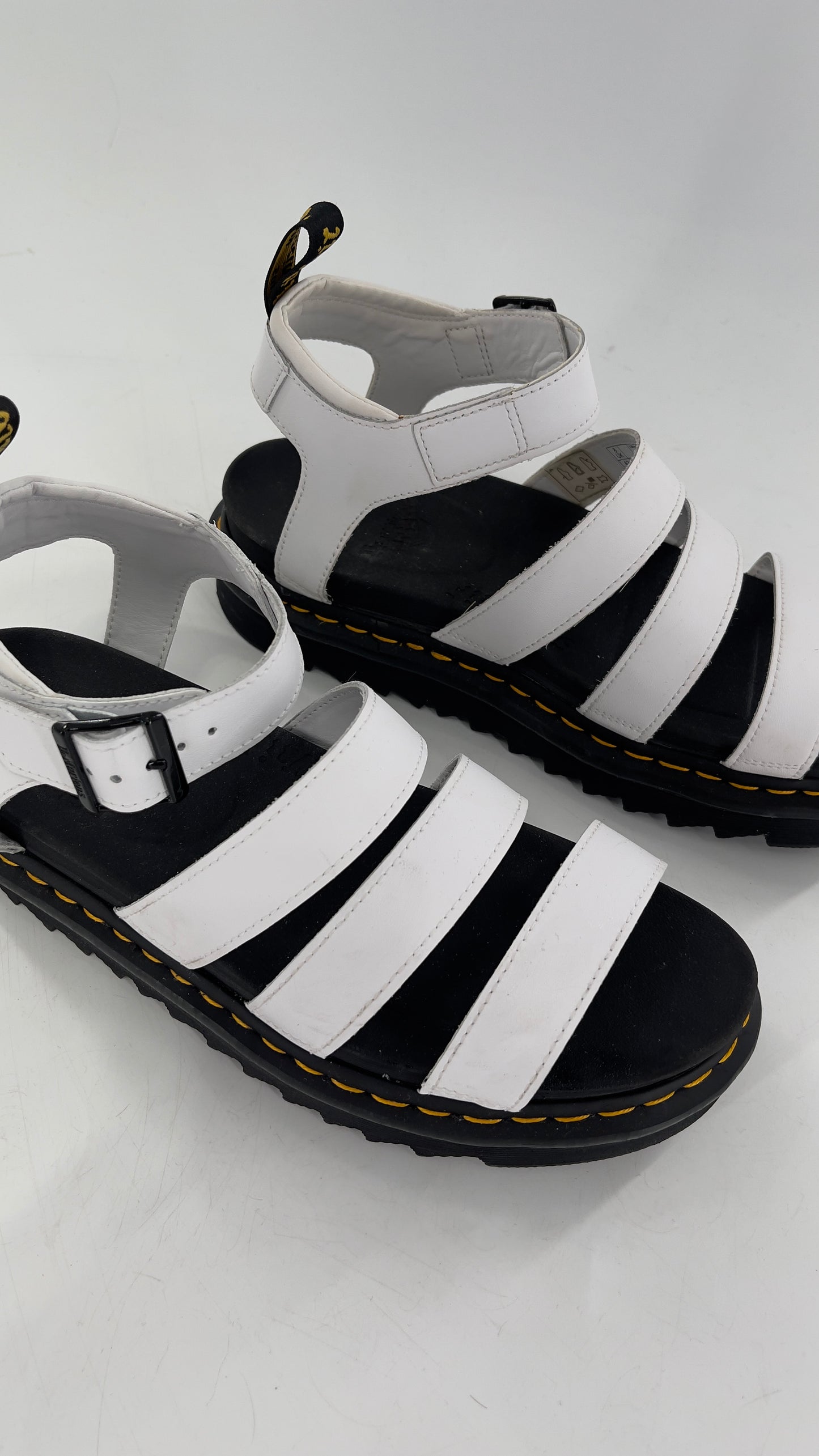 Dr. Martens White Platform Gladiators (10)