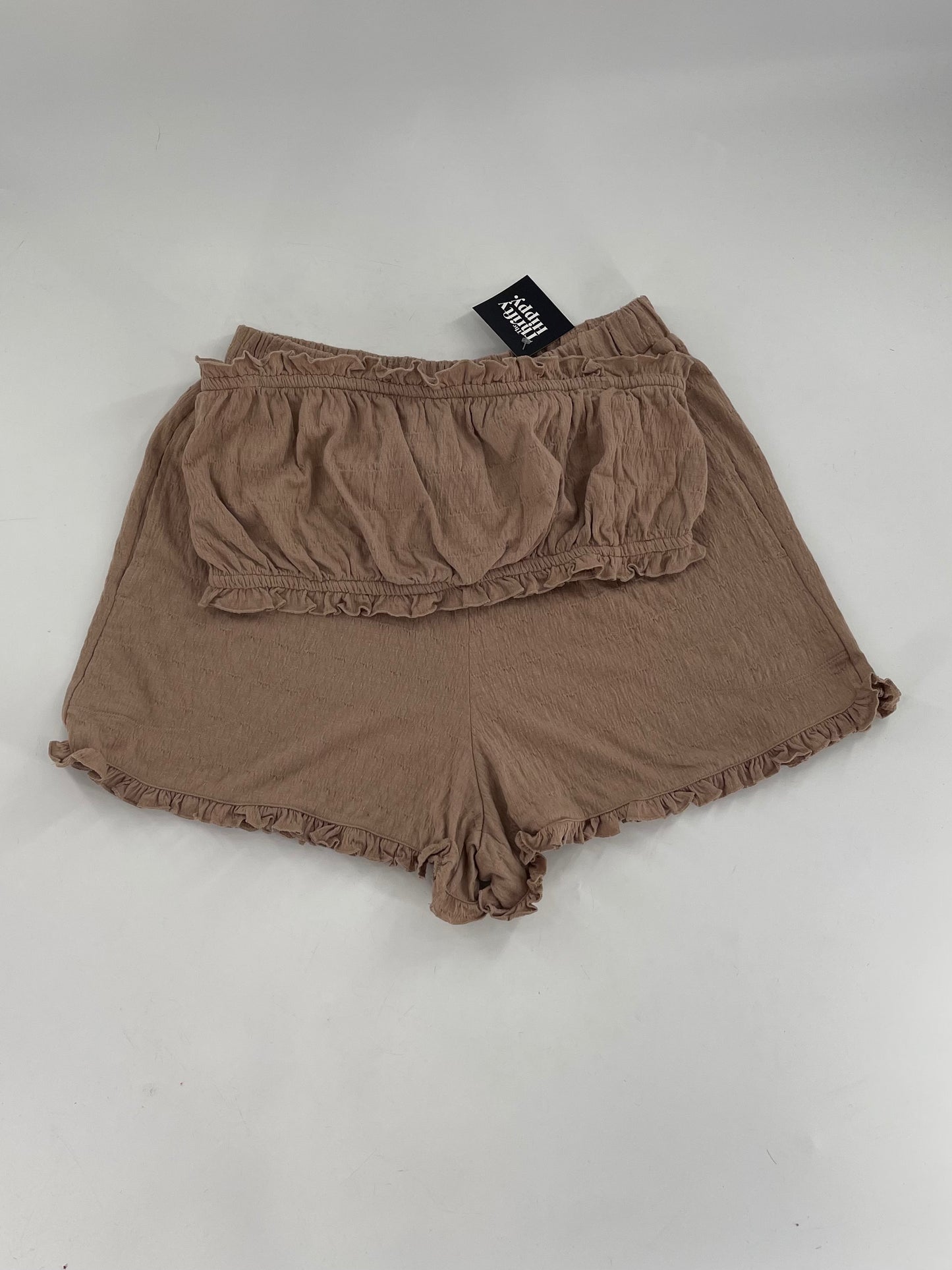 Free People Clay Toned Bandeau and Short Set (Large)