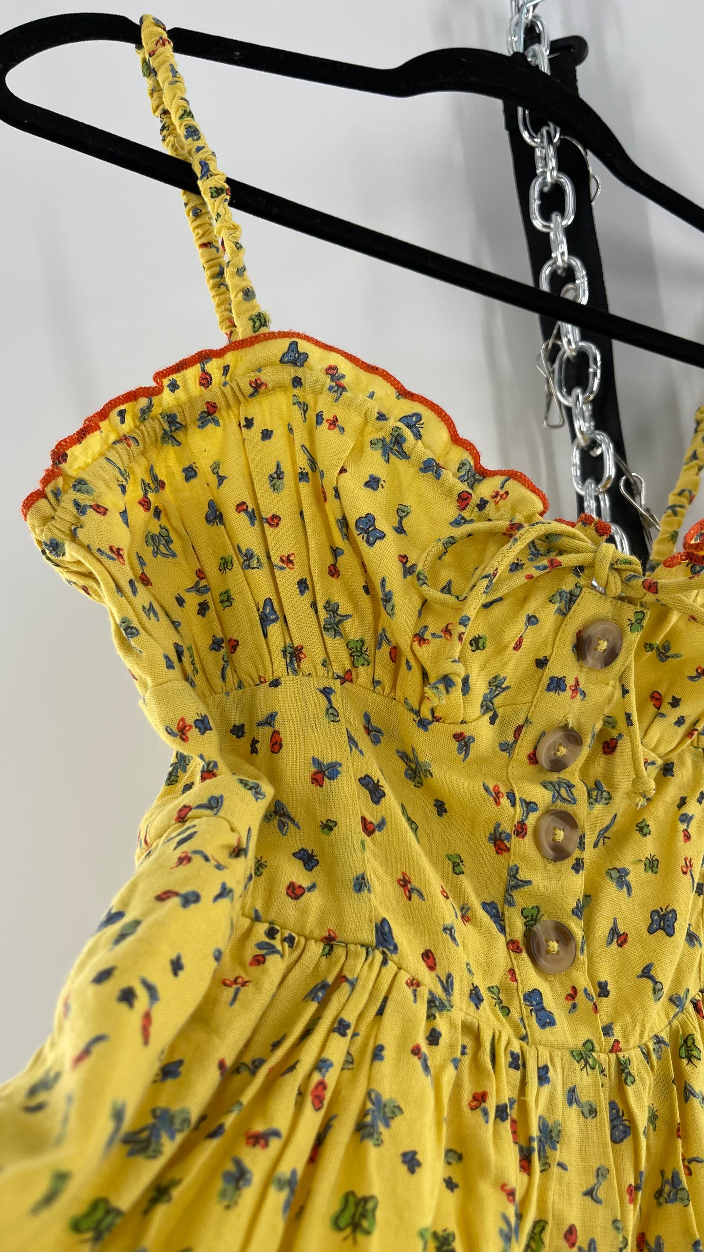 Urban Outfitters Vintage Reworked Playsuit Romper (XS)