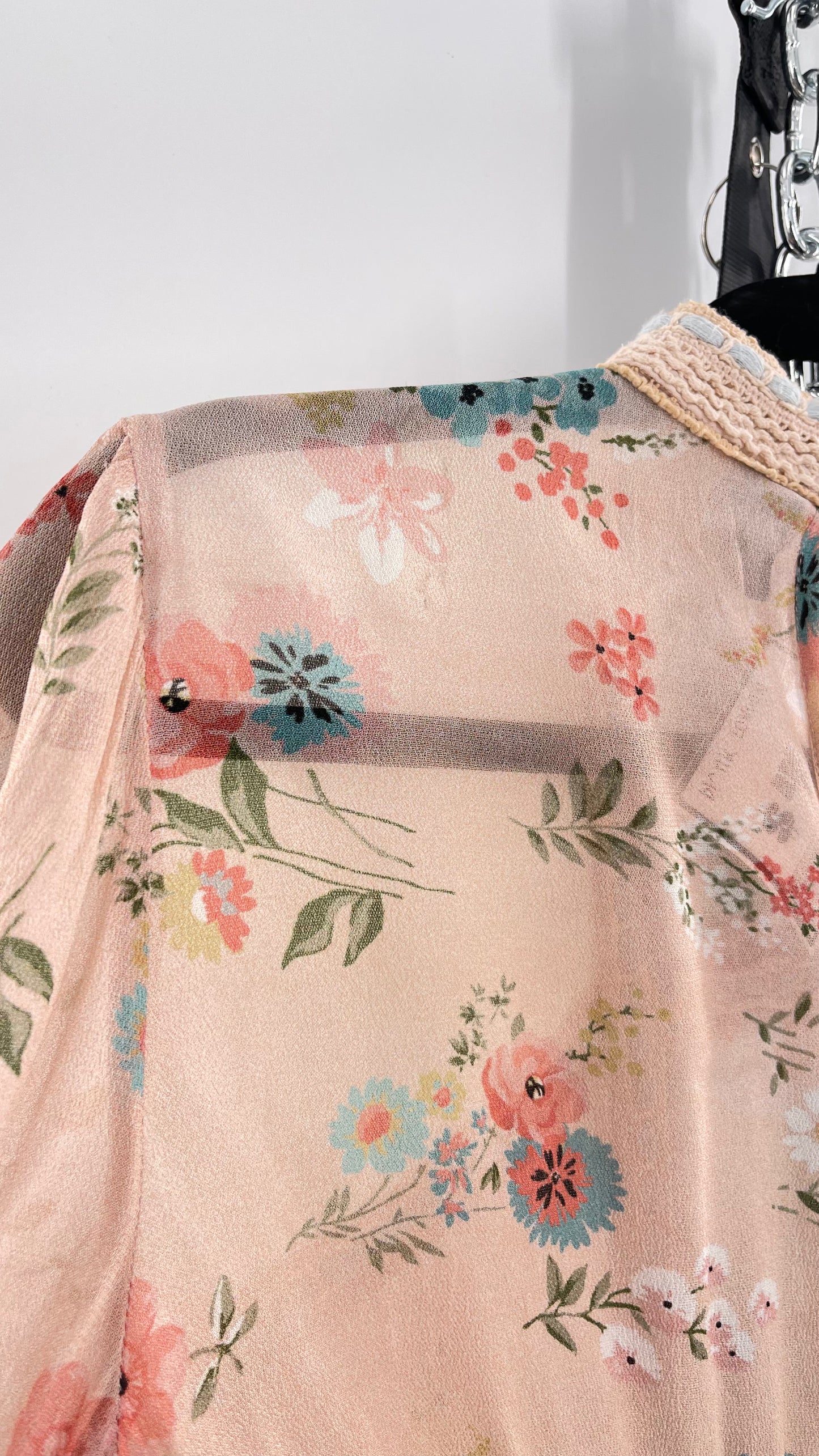 Bl^nk London Anthropologie Pastel Patchwork Blouse (Small)