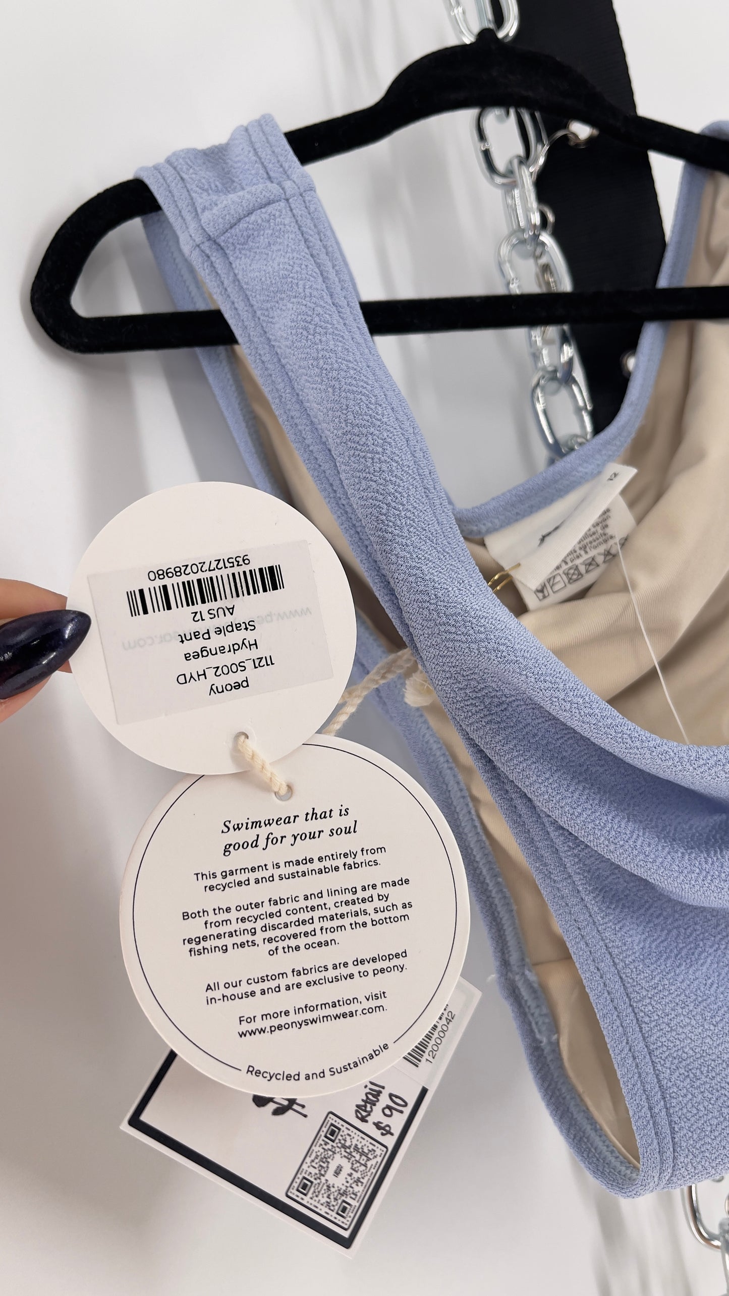 Peony Hydrangea Powder Blue Swim Bottom (12)