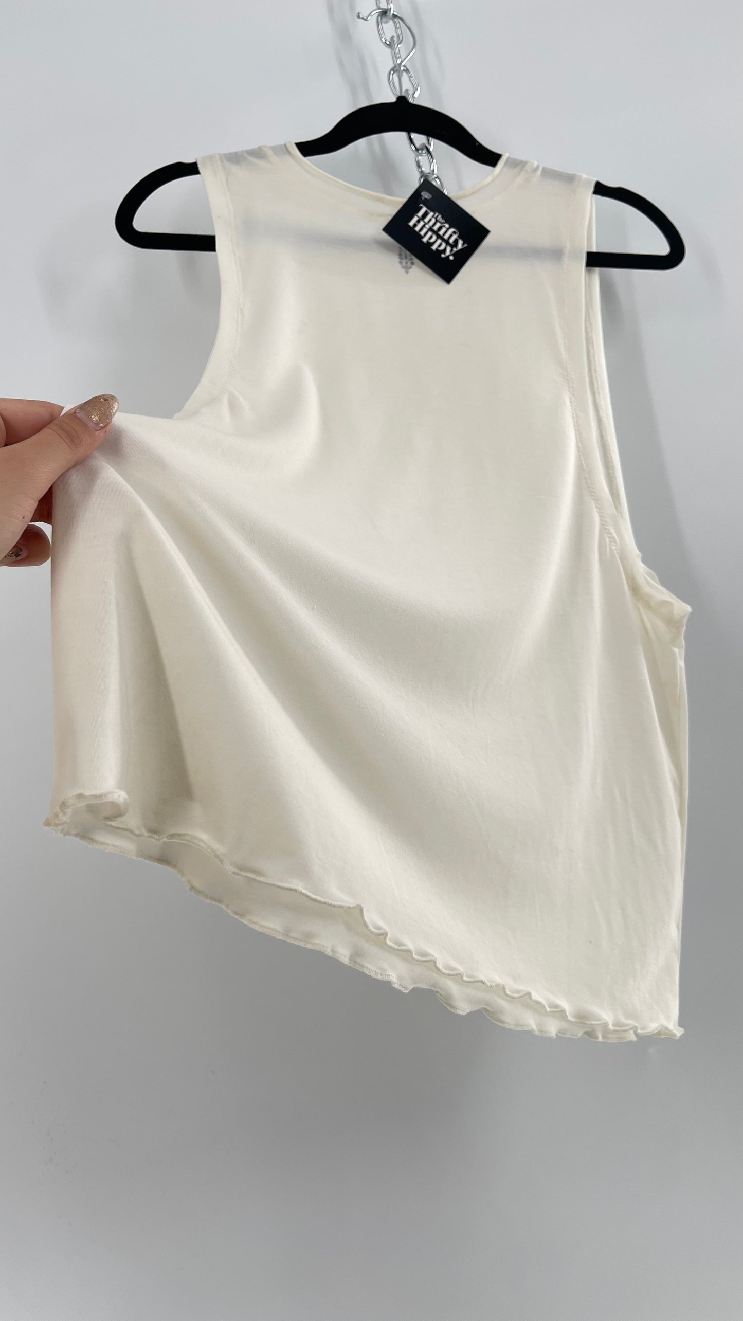 Free People Embroidered Pheonix Tank (Small)