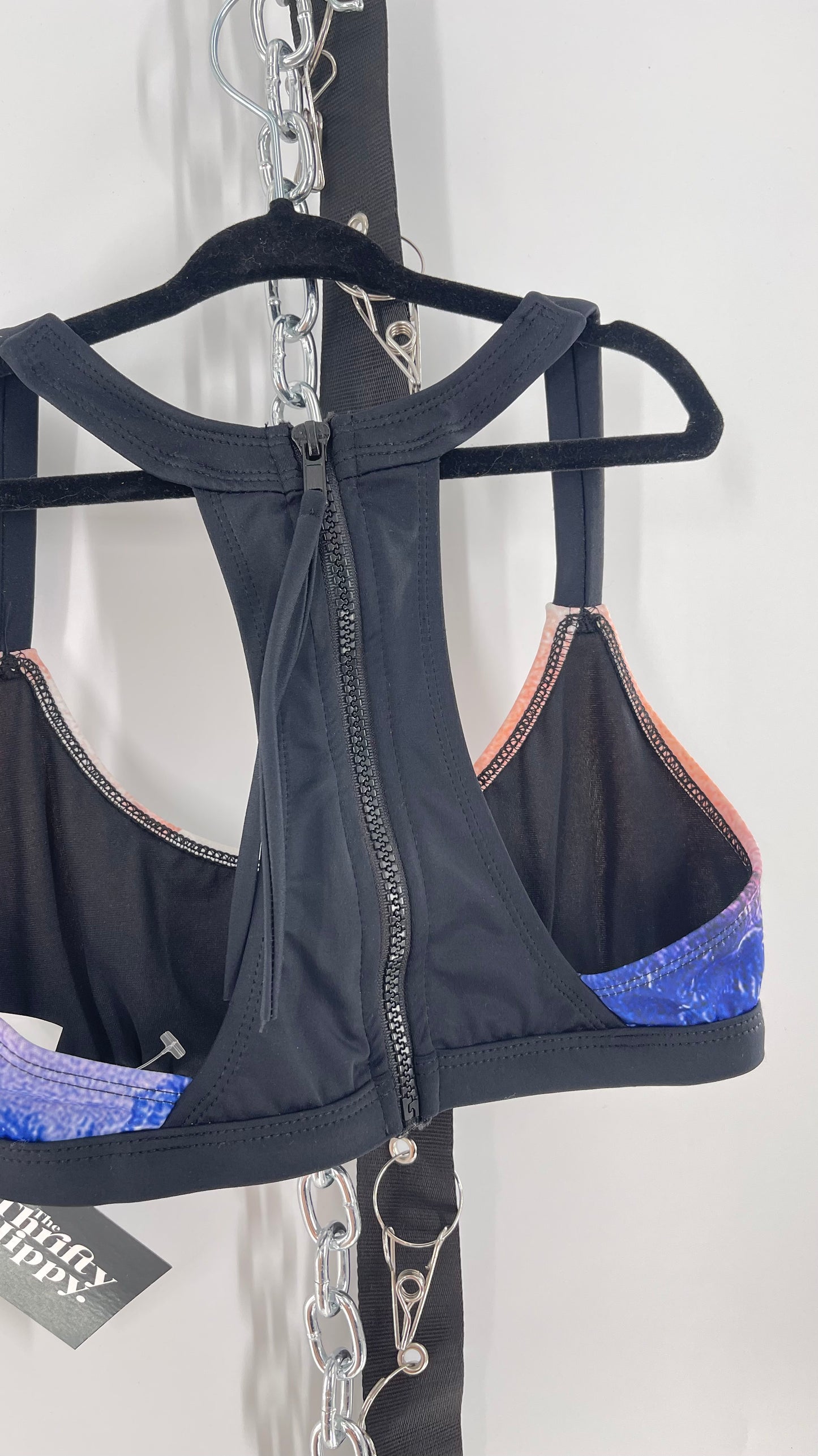 BEENTRILL Zip Back Sports Bra (Small)