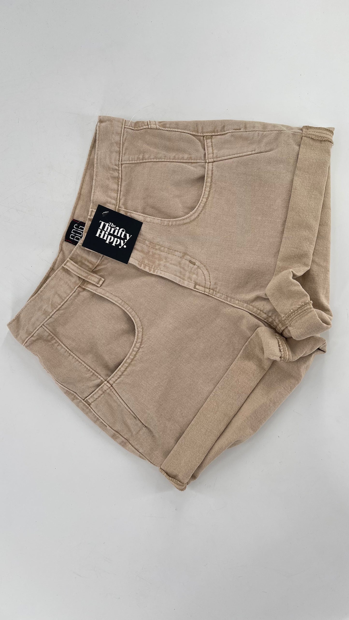 BDG Urban Outfitters Beige High Waisted Shorts (26)