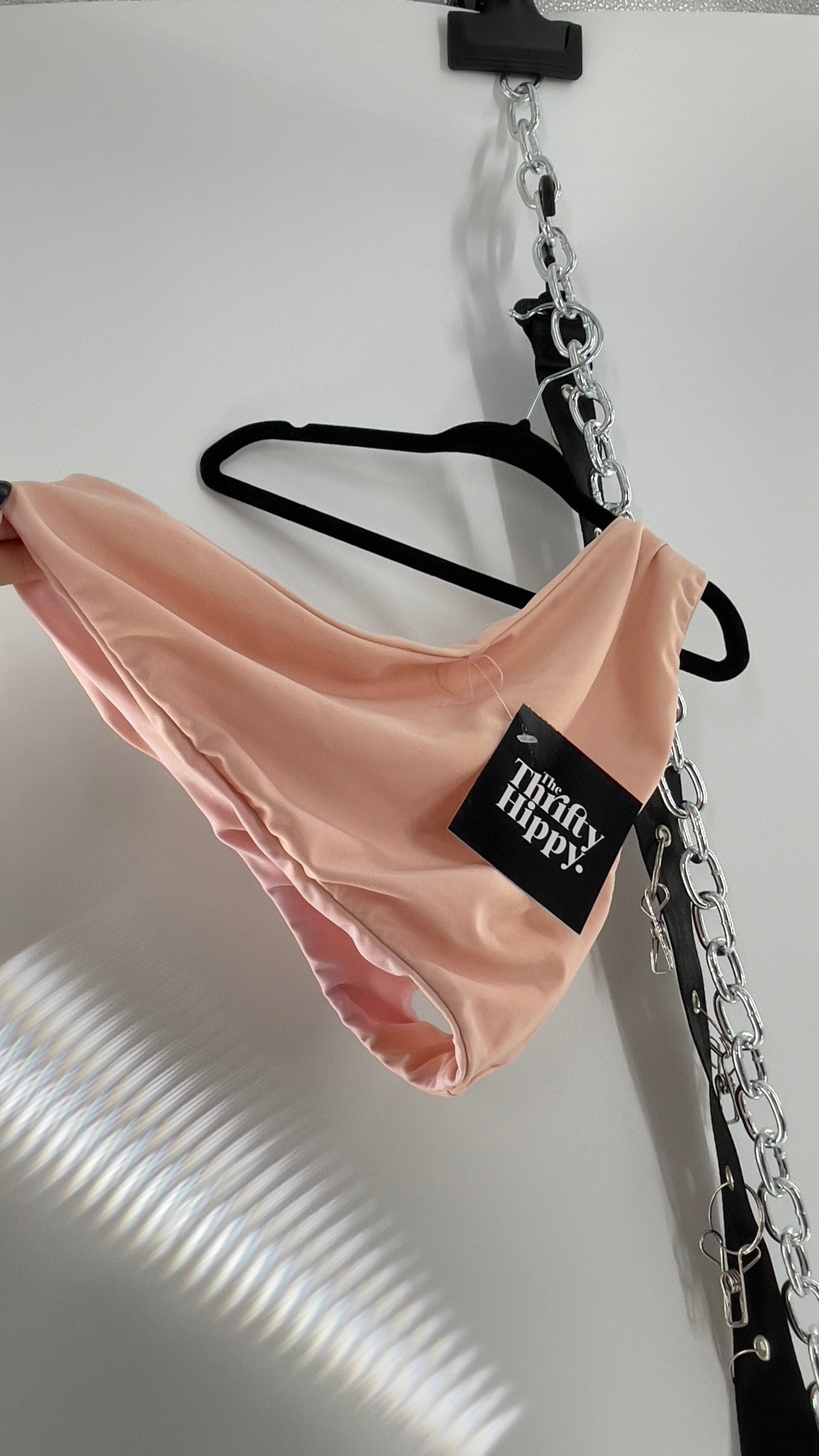 Seamless Baby Pink Swim Bottoms (Medium)