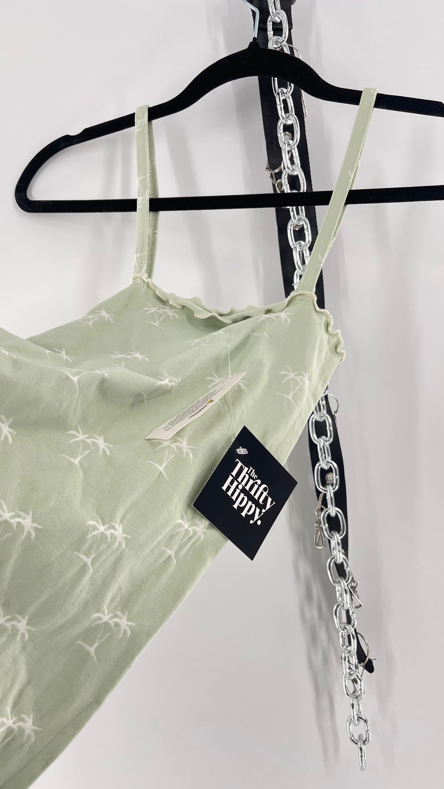 Free People Sage Palm Playsuit (XS)