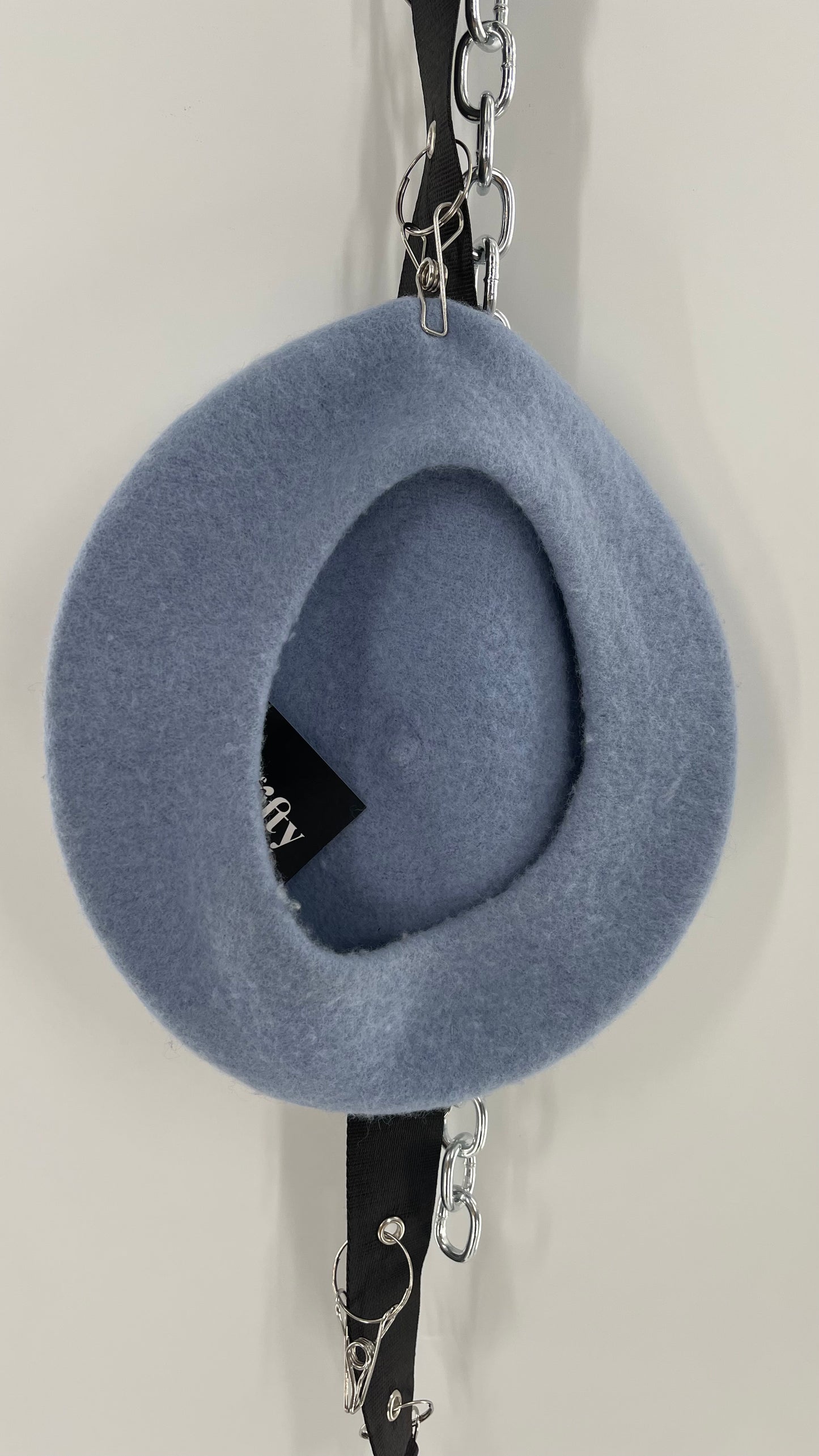 Free People Powder Blue Beret