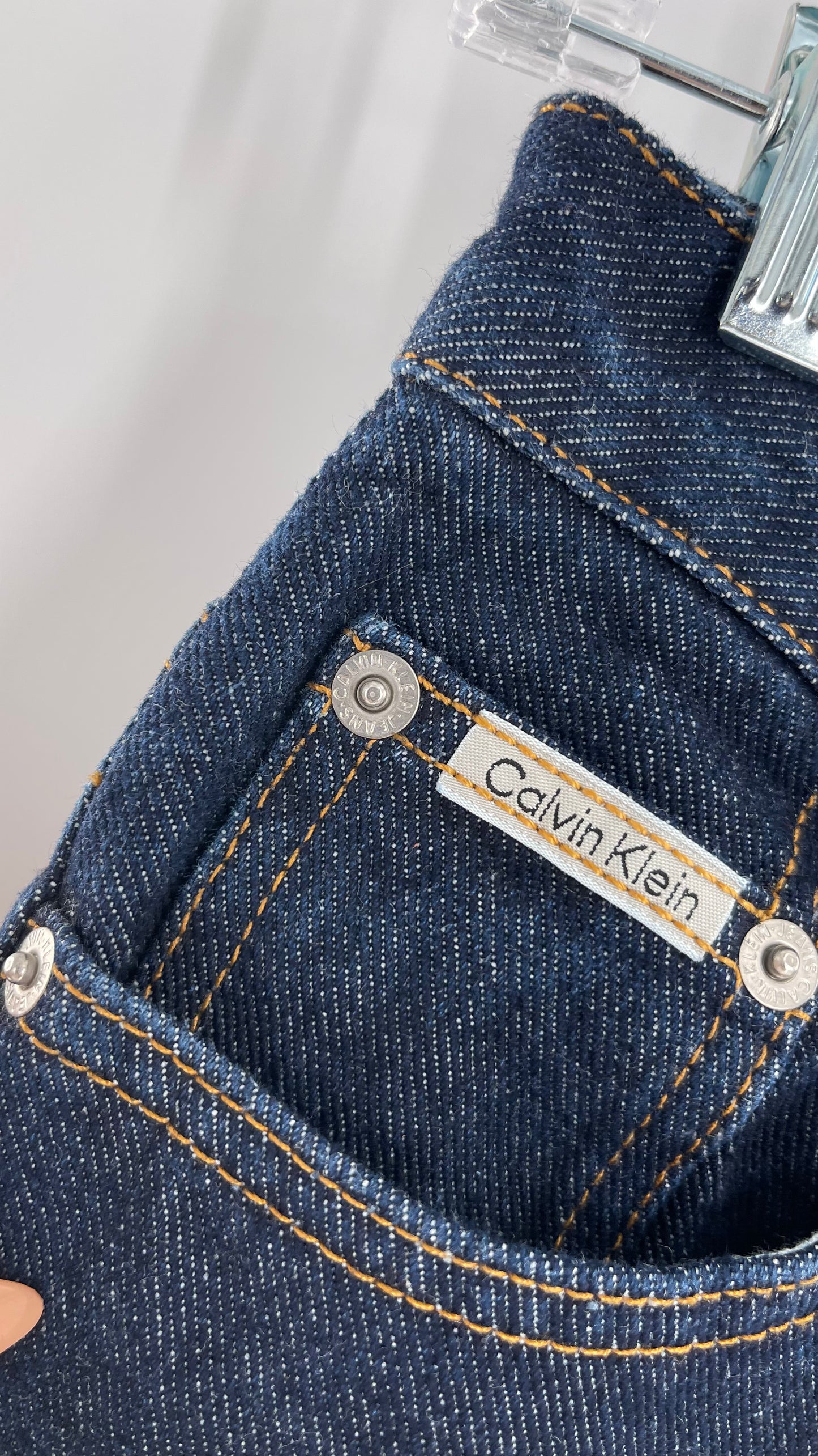 CK Calvin Klein’s Vintage Dark Wash Denim (Size 6)