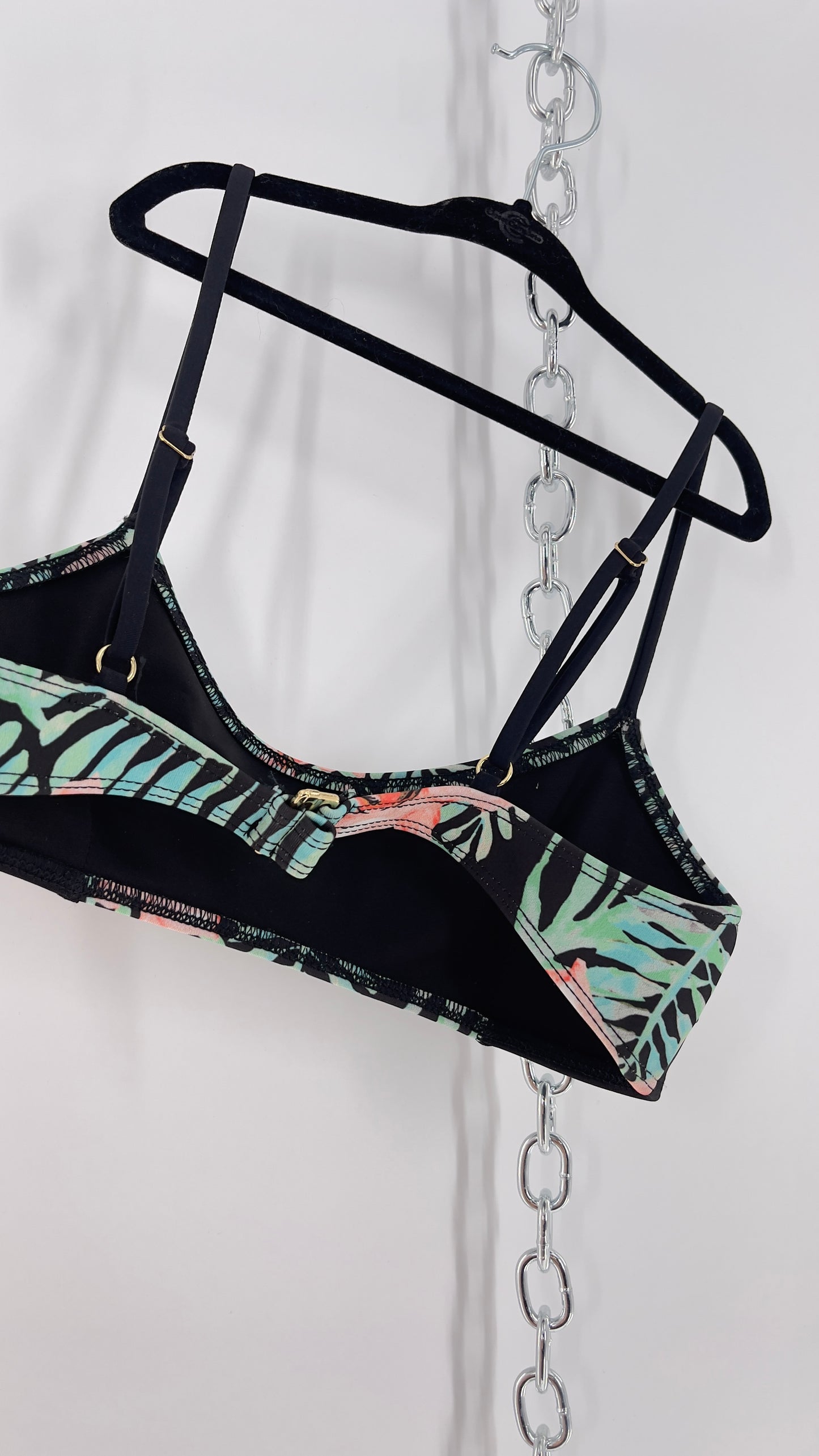 BEACH RIOT Free People Palms Swim/Bikini Top (Small)