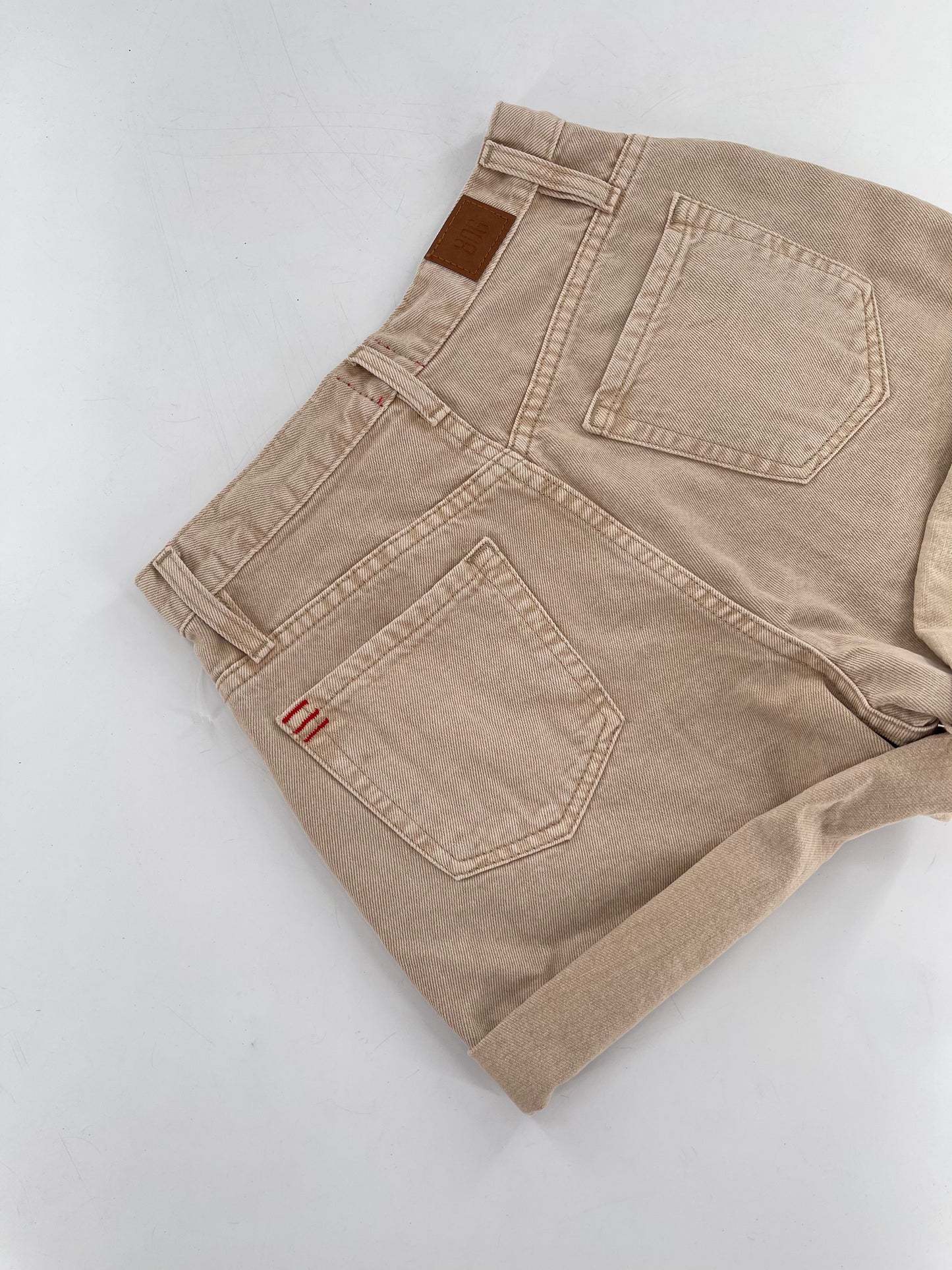 BDG Urban Outfitters Beige High Waisted Shorts (26)