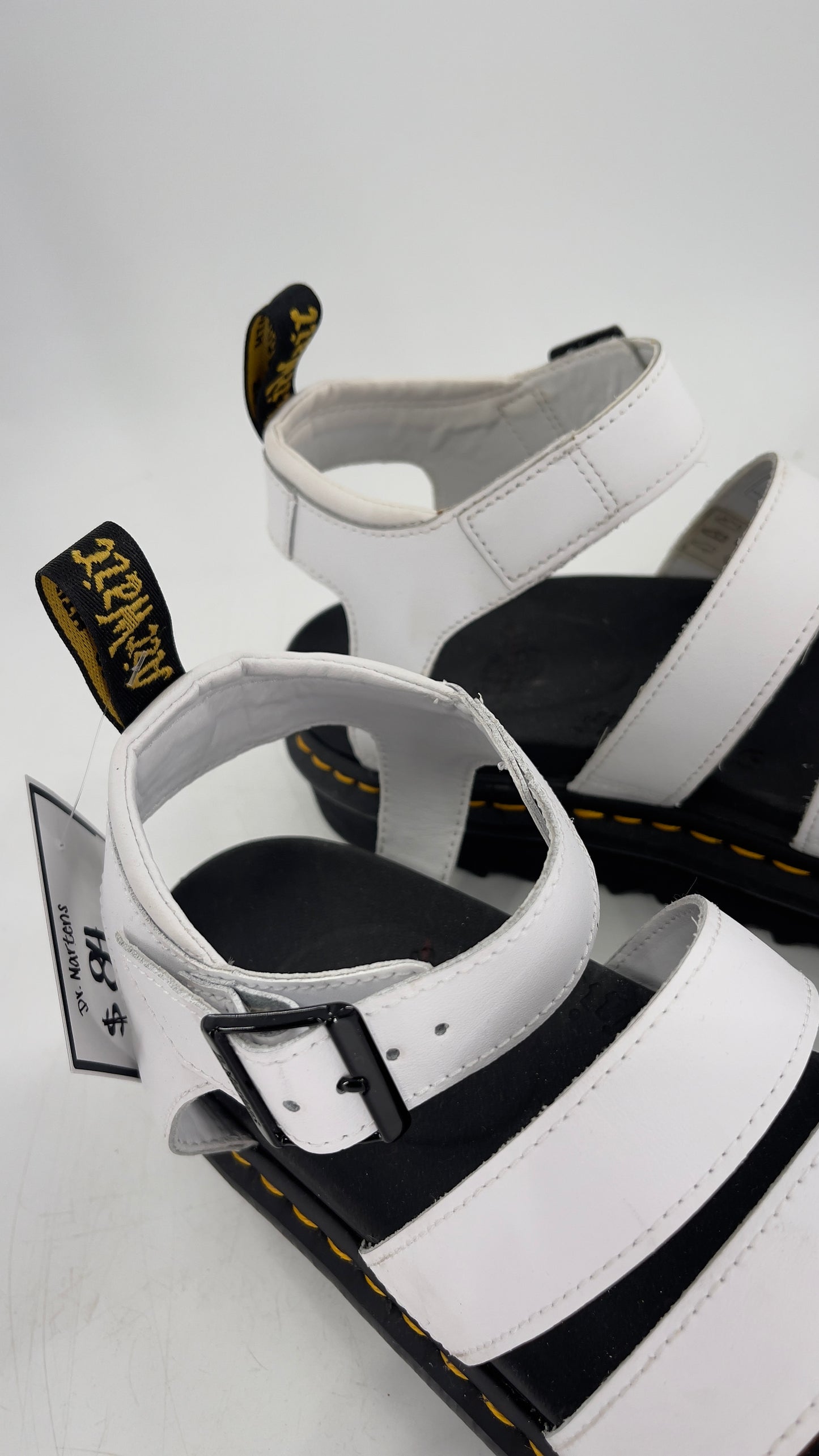 Dr. Martens White Platform Gladiators (10)