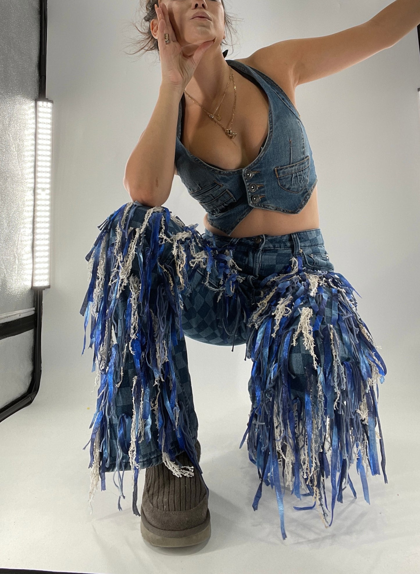 CUSTOM Handmade Denim Gilly Pant (28)