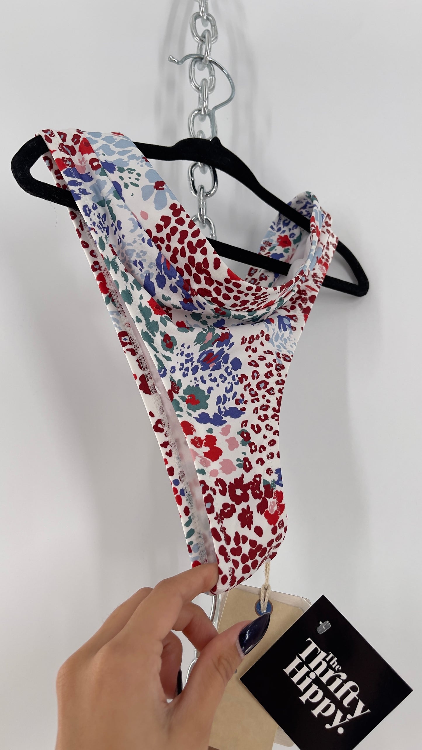 RHYTHM. White Mombasa Xanadu 82% Recycled Bikini Bottom (S)