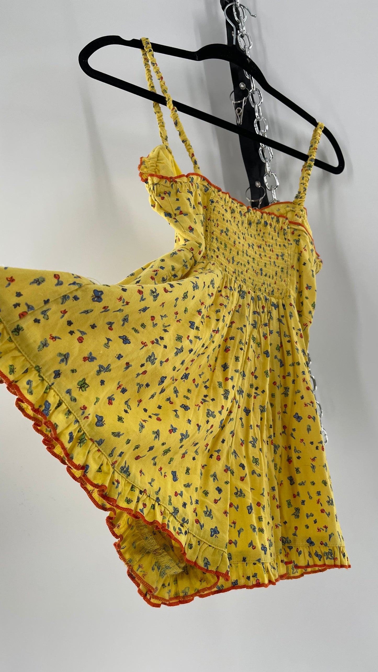 Urban Outfitters Vintage Reworked Playsuit Romper (XS)