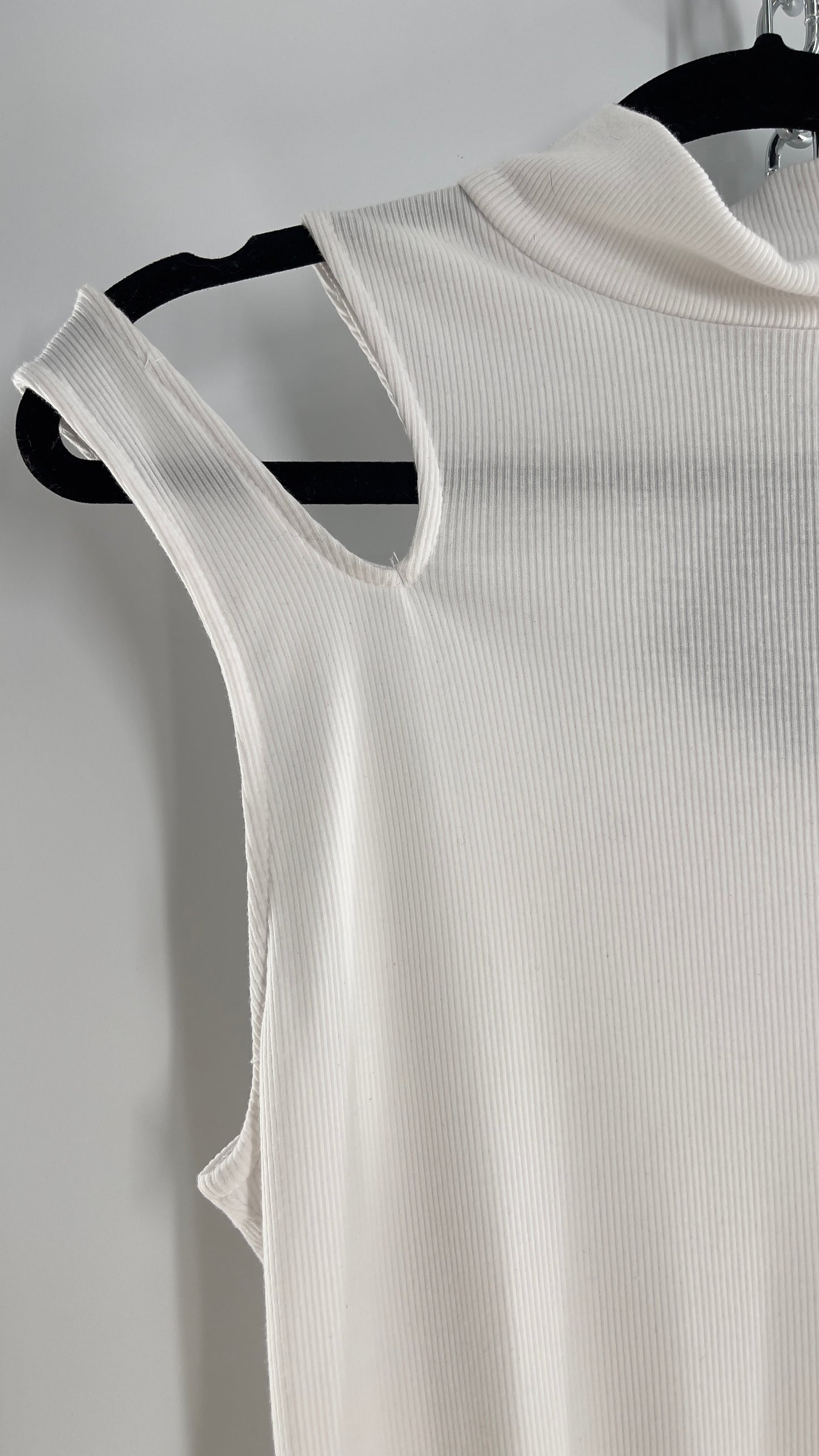 Intimately Free People White Knit Bodysuit (Large)