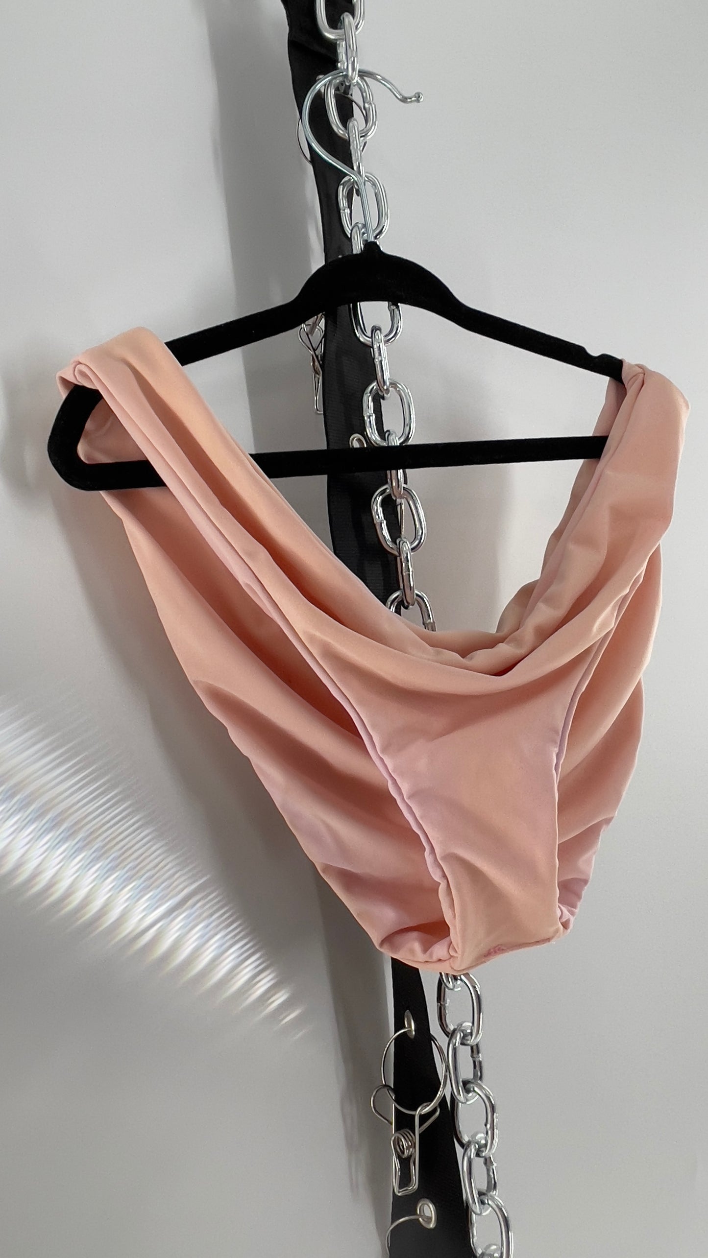 Seamless Baby Pink Swim Bottoms (Medium)