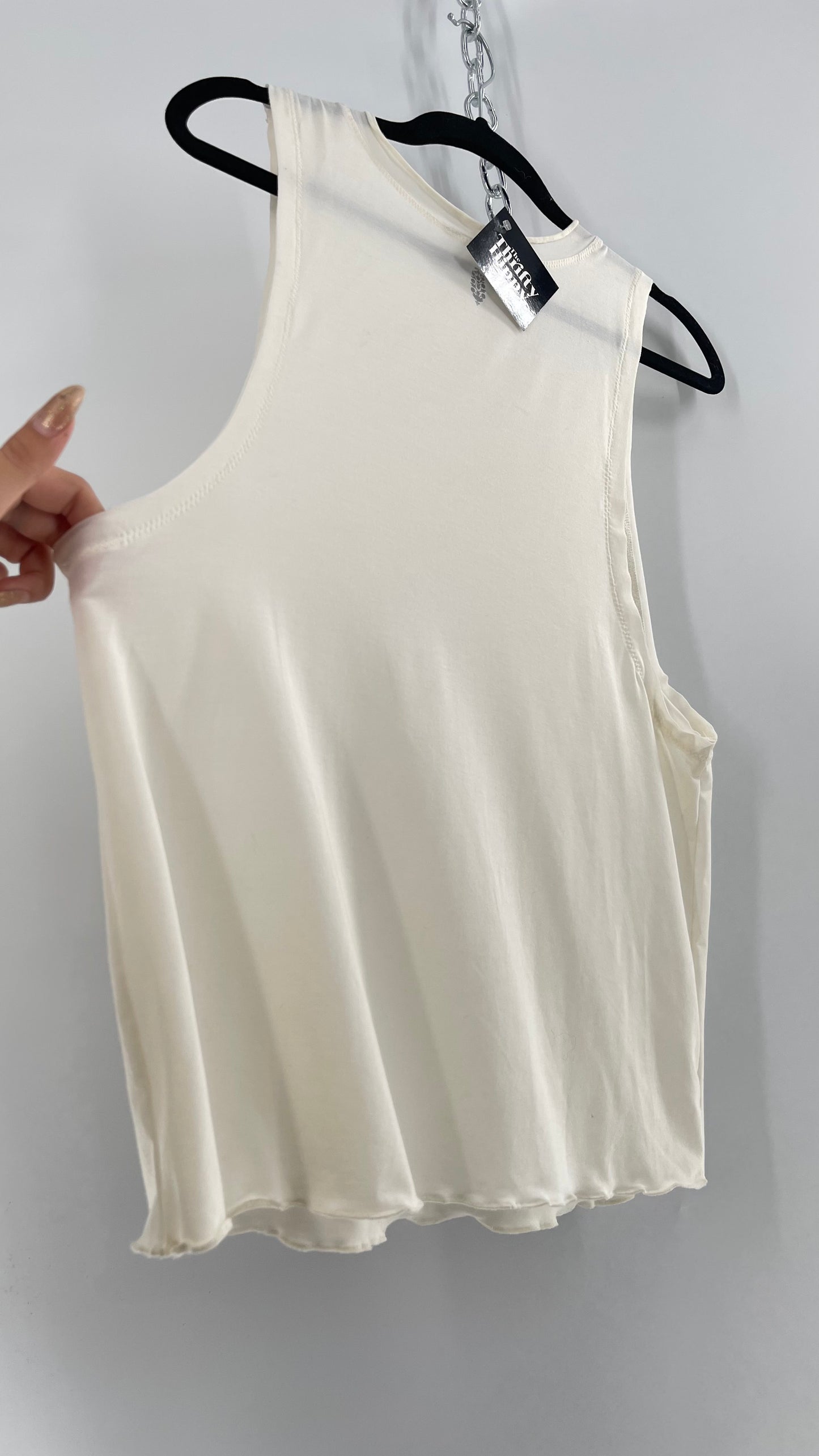 Free People Embroidered Pheonix Tank (Small)