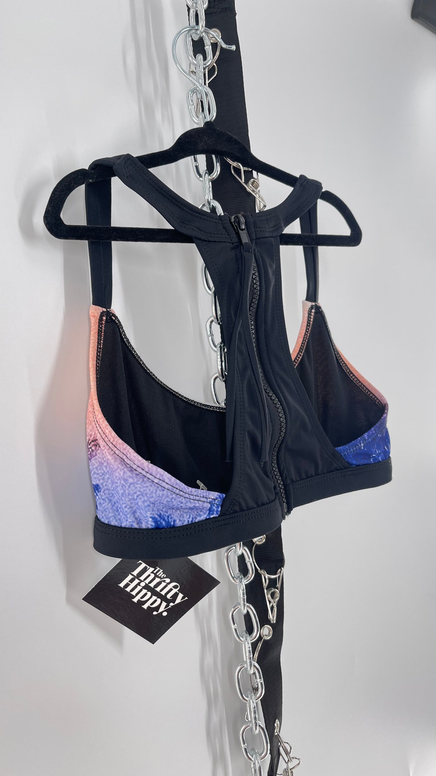 BEENTRILL Zip Back Sports Bra (Small)